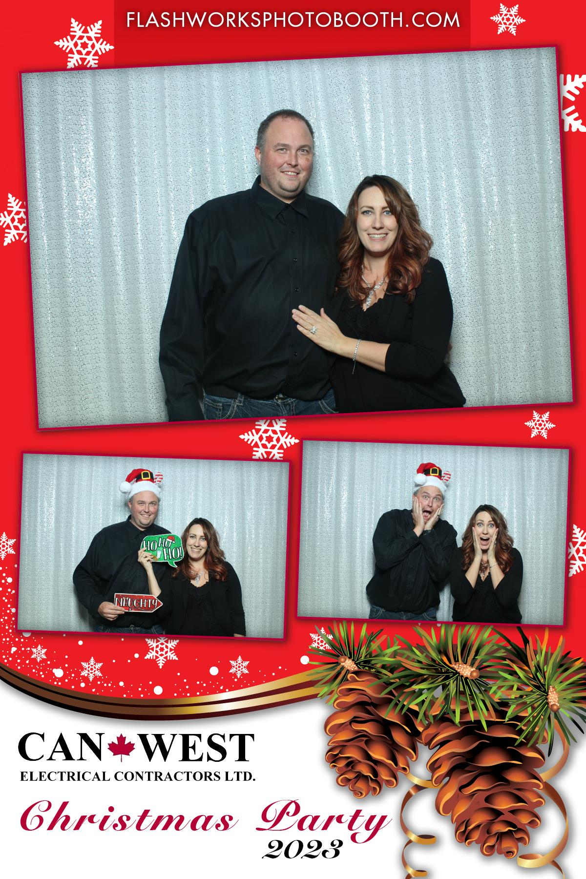 Can West Christmas 2023 | View more photos from the event at gallery.flashworksphotobooth.com/u/FlashworksPhotoboothInc/Can-West-Christmas-2023