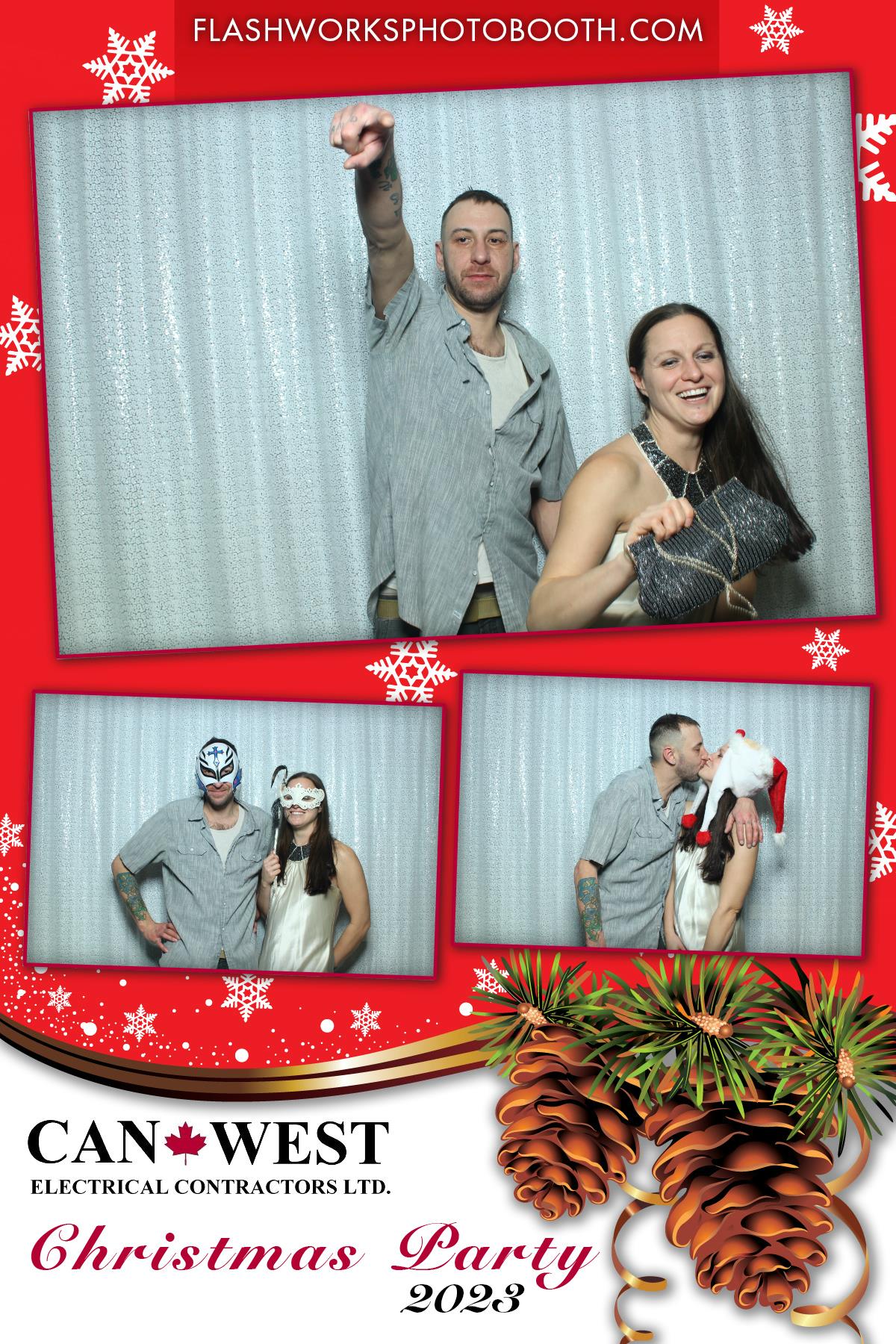 Can West Christmas 2023 | View more photos from the event at gallery.flashworksphotobooth.com/u/FlashworksPhotoboothInc/Can-West-Christmas-2023