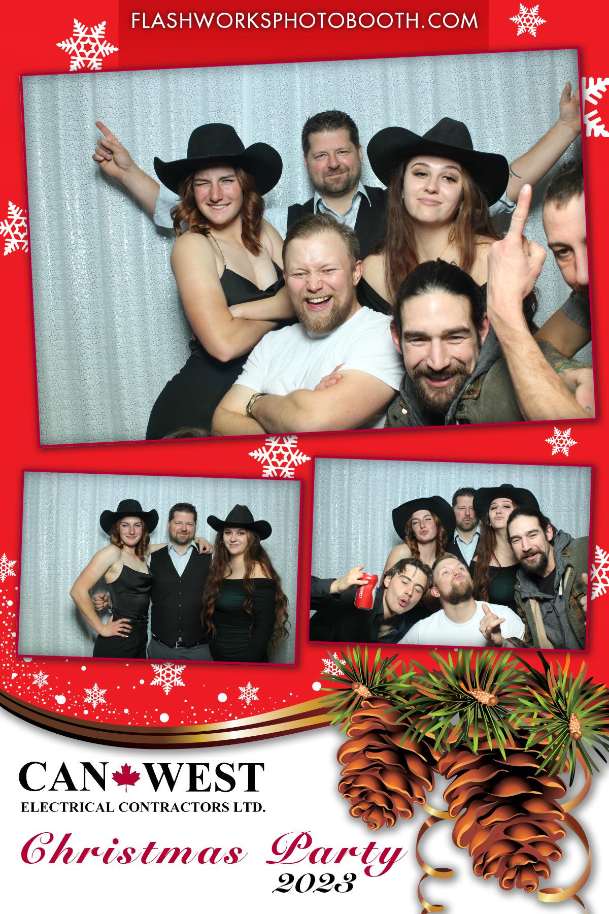 Can West Christmas 2023 | View more photos from the event at gallery.flashworksphotobooth.com/u/FlashworksPhotoboothInc/Can-West-Christmas-2023