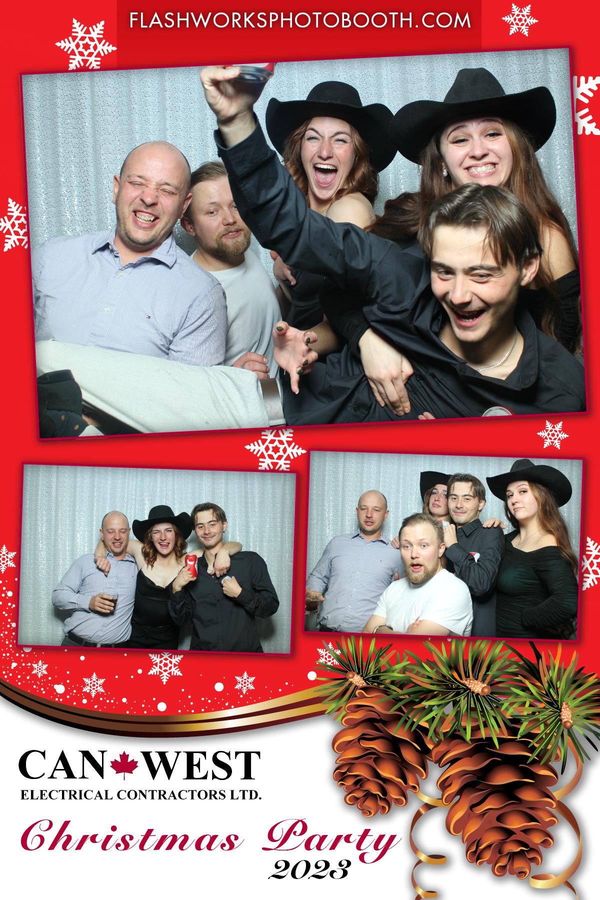Can West Christmas 2023 | View more photos from the event at gallery.flashworksphotobooth.com/u/FlashworksPhotoboothInc/Can-West-Christmas-2023