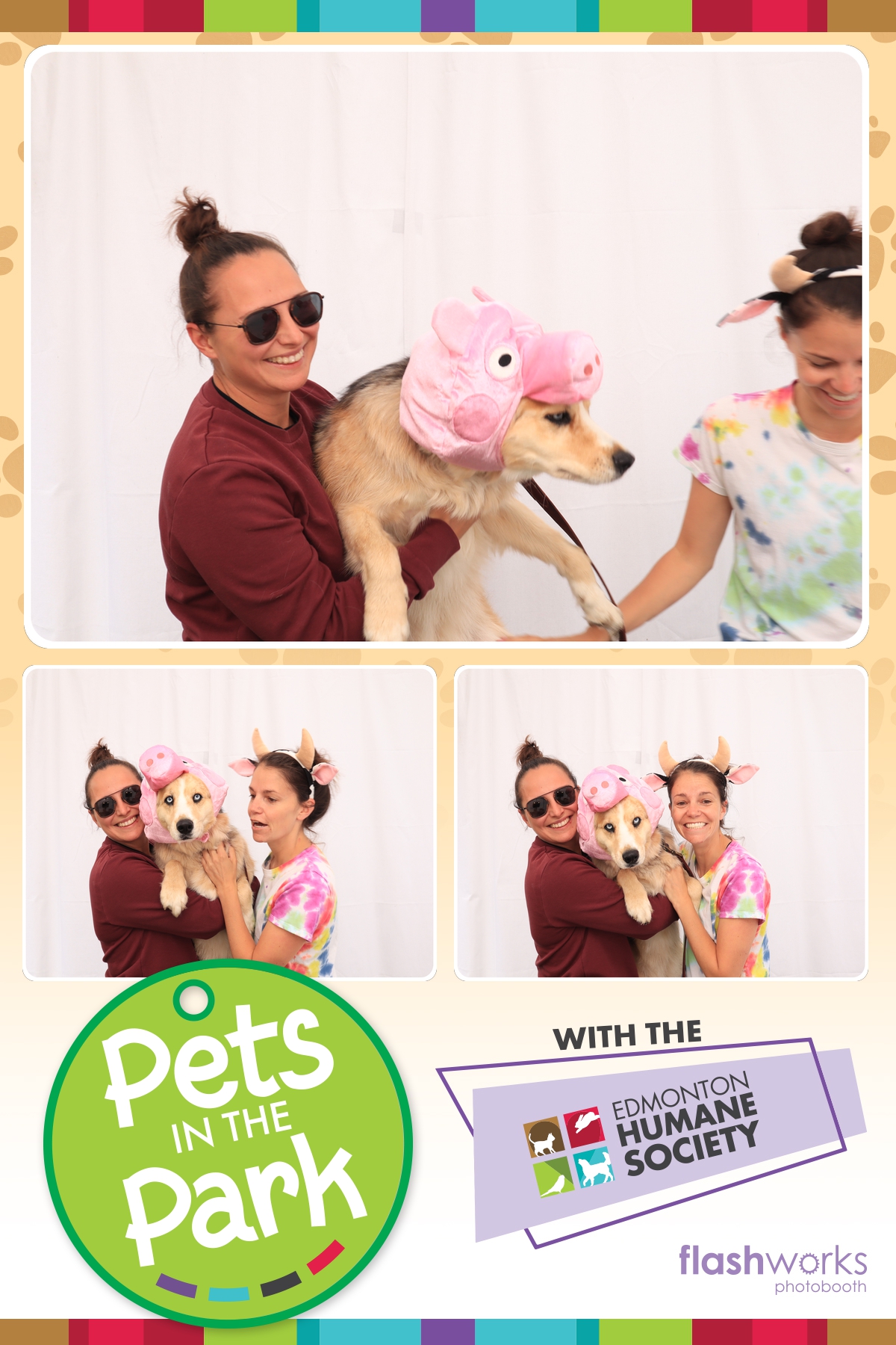Edmonton Humane Society Pets in the Park | View more photos from the event at gallery.flashworksphotobooth.com/u/FlashworksPhotoboothInc/Edmonton-Humane-Society-Pets-in-the-Park