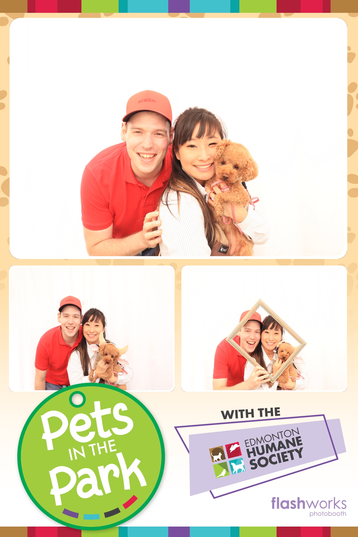 Edmonton Humane Society Pets in the Park | View more photos from the event at gallery.flashworksphotobooth.com/u/FlashworksPhotoboothInc/Edmonton-Humane-Society-Pets-in-the-Park