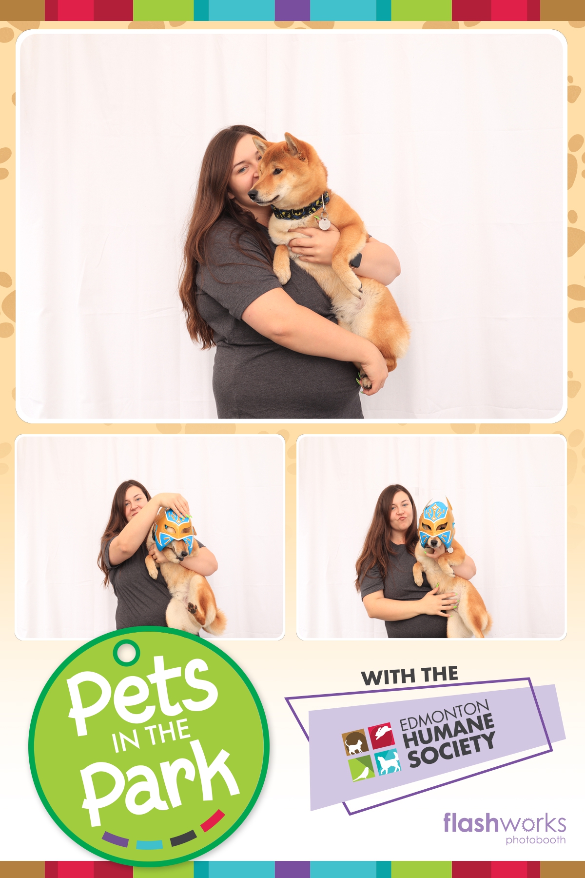 Edmonton Humane Society Pets in the Park | View more photos from the event at gallery.flashworksphotobooth.com/u/FlashworksPhotoboothInc/Edmonton-Humane-Society-Pets-in-the-Park