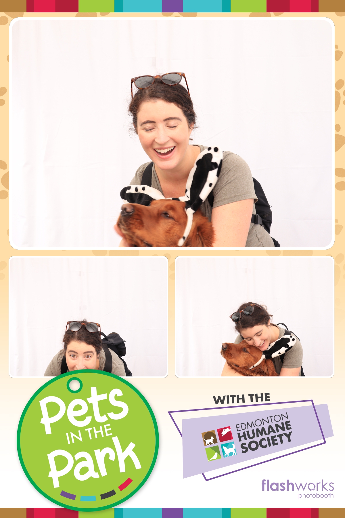 Edmonton Humane Society Pets in the Park | View more photos from the event at gallery.flashworksphotobooth.com/u/FlashworksPhotoboothInc/Edmonton-Humane-Society-Pets-in-the-Park