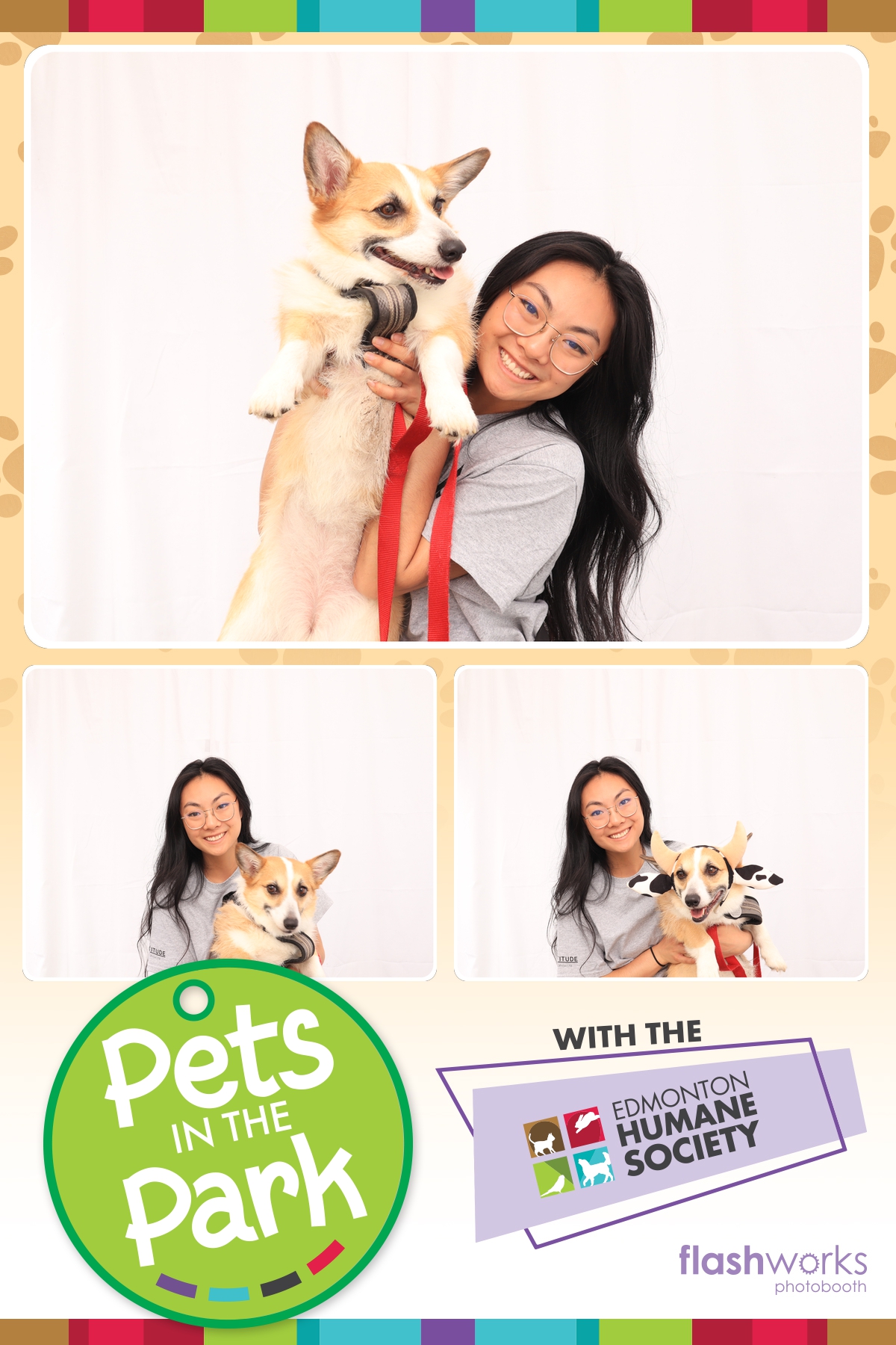 Edmonton Humane Society Pets in the Park | View more photos from the event at gallery.flashworksphotobooth.com/u/FlashworksPhotoboothInc/Edmonton-Humane-Society-Pets-in-the-Park