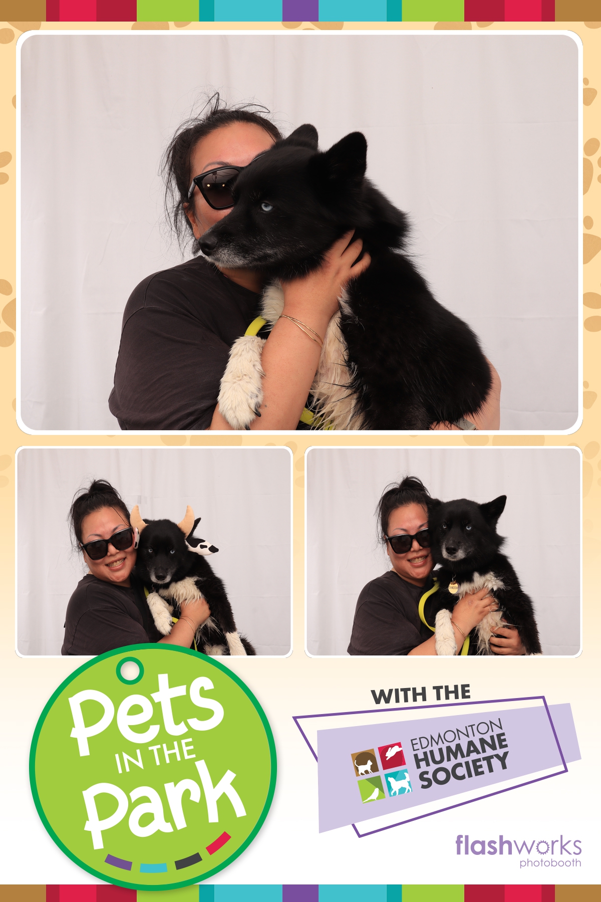 Edmonton Humane Society Pets in the Park | View more photos from the event at gallery.flashworksphotobooth.com/u/FlashworksPhotoboothInc/Edmonton-Humane-Society-Pets-in-the-Park