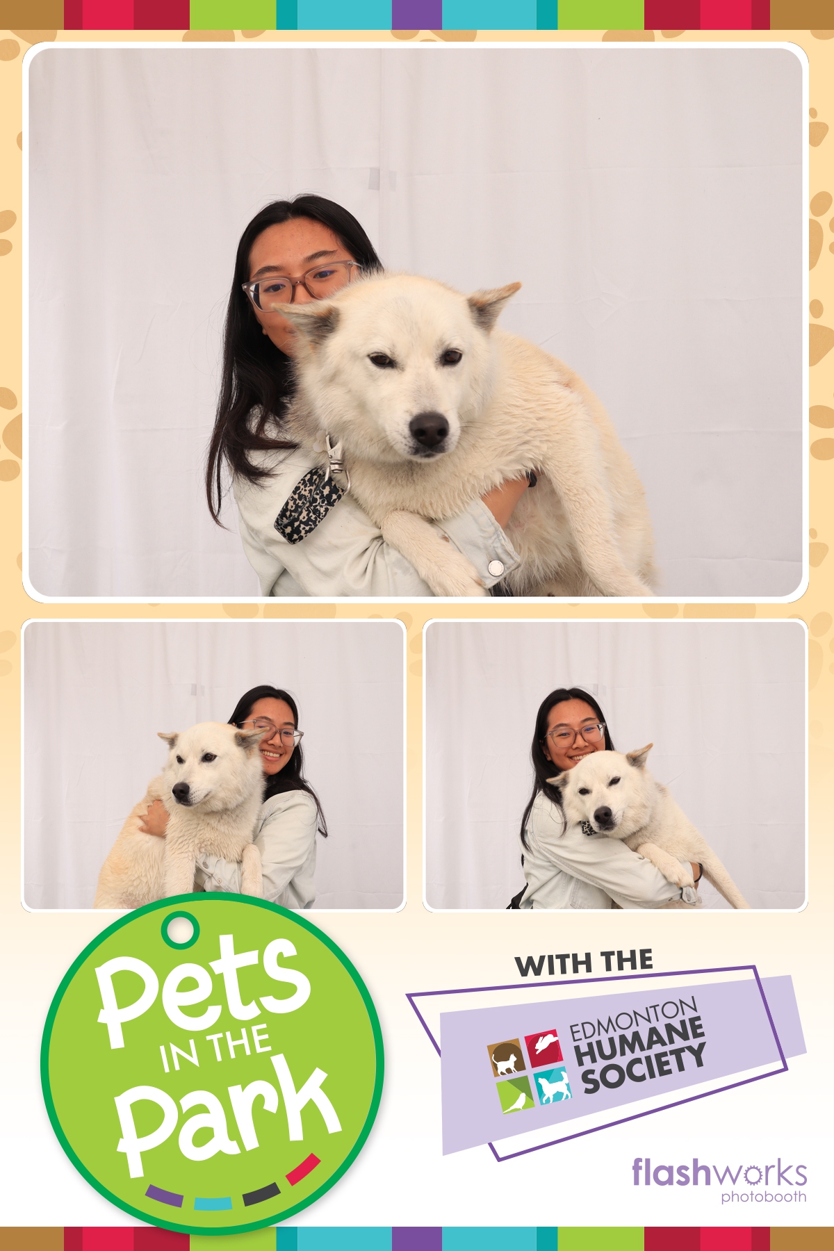 Edmonton Humane Society Pets in the Park | View more photos from the event at gallery.flashworksphotobooth.com/u/FlashworksPhotoboothInc/Edmonton-Humane-Society-Pets-in-the-Park