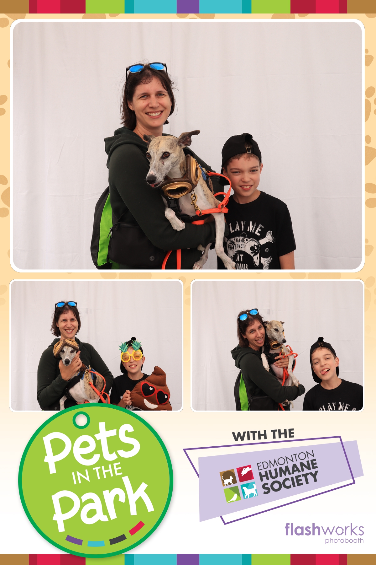 Edmonton Humane Society Pets in the Park | View more photos from the event at gallery.flashworksphotobooth.com/u/FlashworksPhotoboothInc/Edmonton-Humane-Society-Pets-in-the-Park