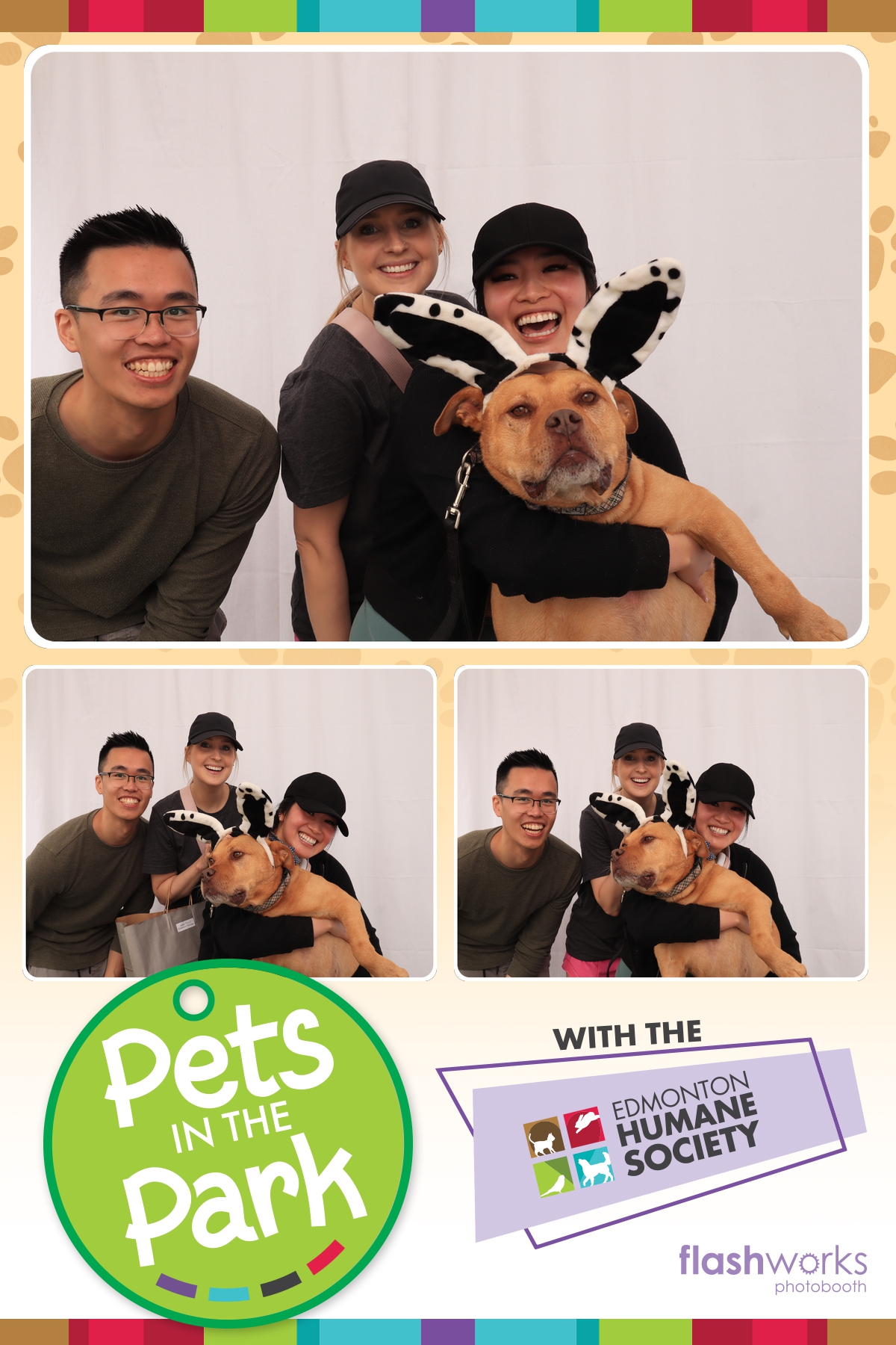 Edmonton Humane Society Pets in the Park | View more photos from the event at gallery.flashworksphotobooth.com/u/FlashworksPhotoboothInc/Edmonton-Humane-Society-Pets-in-the-Park