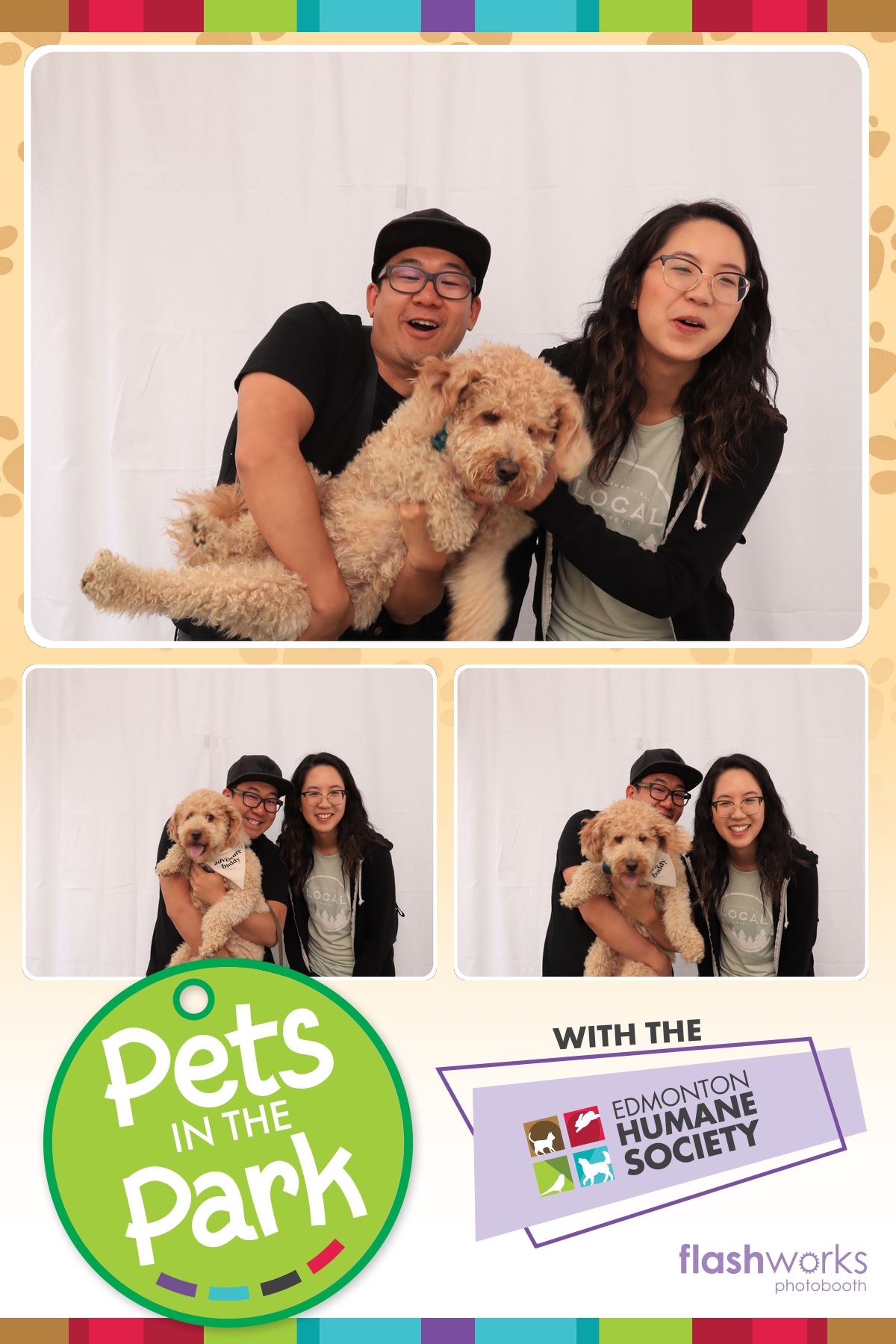 Edmonton Humane Society Pets in the Park | View more photos from the event at gallery.flashworksphotobooth.com/u/FlashworksPhotoboothInc/Edmonton-Humane-Society-Pets-in-the-Park