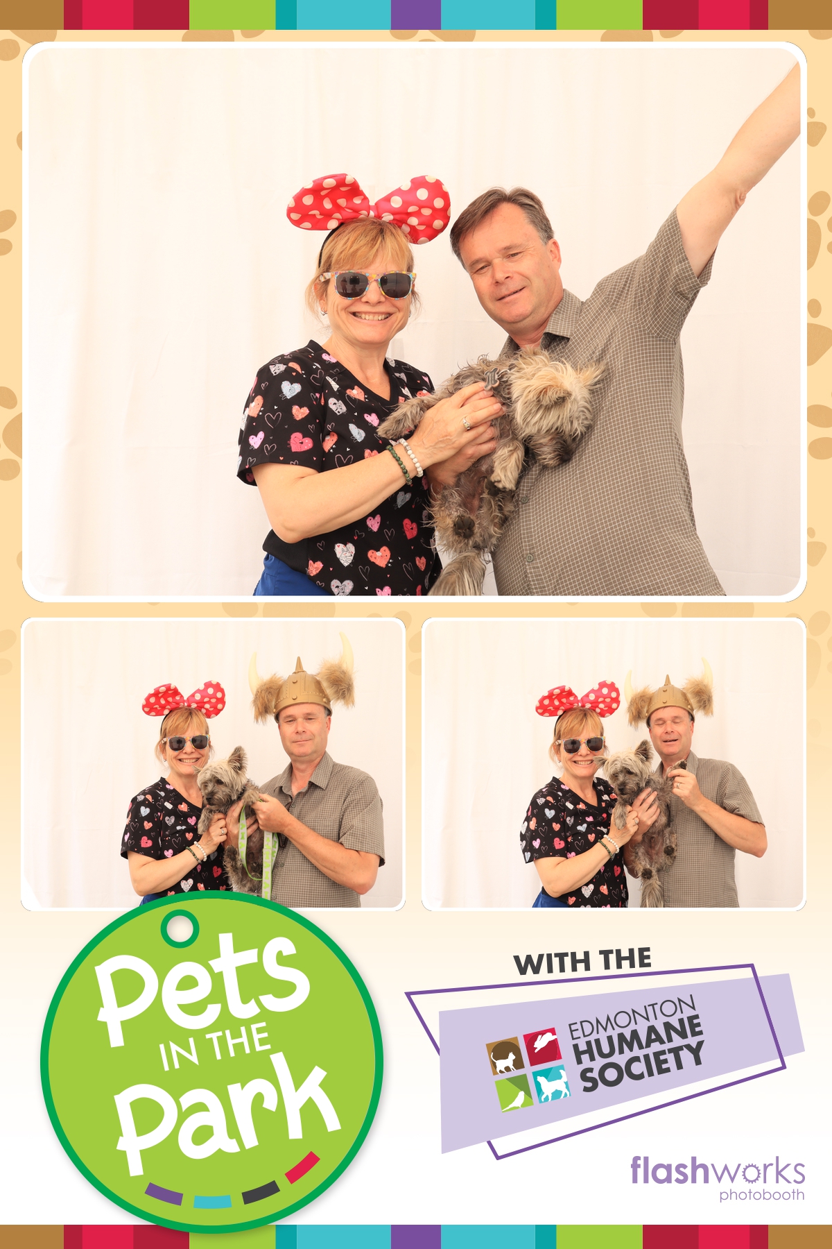 Edmonton Humane Society Pets in the Park | View more photos from the event at gallery.flashworksphotobooth.com/u/FlashworksPhotoboothInc/Edmonton-Humane-Society-Pets-in-the-Park