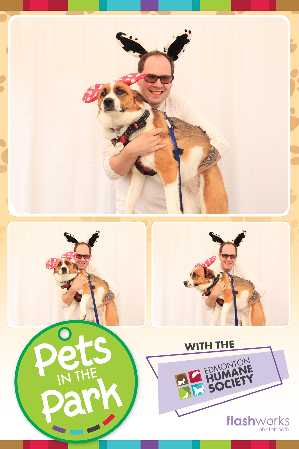 Edmonton Humane Society Pets in the Park | View more photos from the event at gallery.flashworksphotobooth.com/u/FlashworksPhotoboothInc/Edmonton-Humane-Society-Pets-in-the-Park