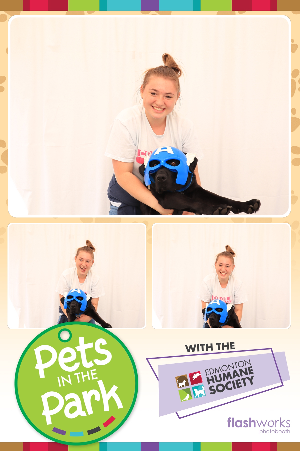 Edmonton Humane Society Pets in the Park | View more photos from the event at gallery.flashworksphotobooth.com/u/FlashworksPhotoboothInc/Edmonton-Humane-Society-Pets-in-the-Park