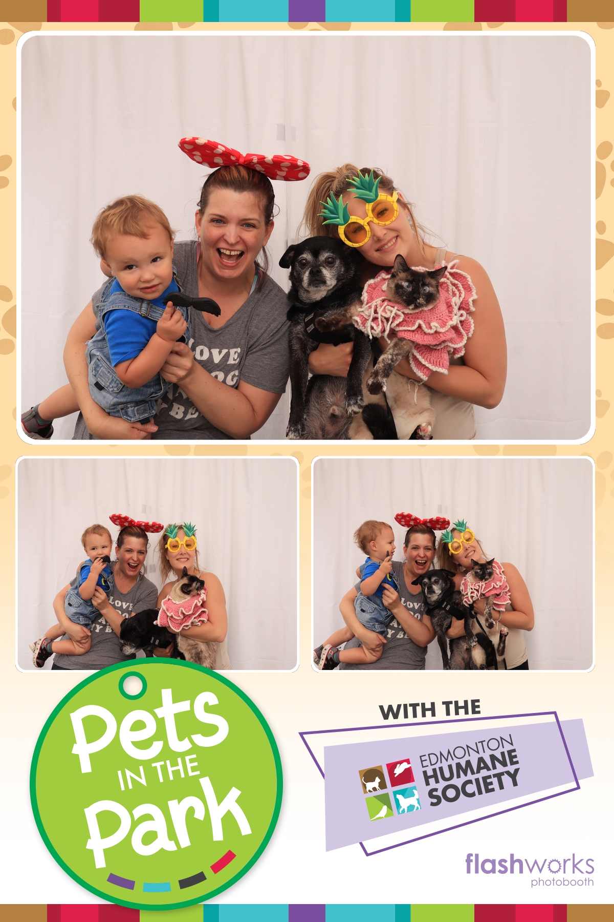 Edmonton Humane Society Pets in the Park | View more photos from the event at gallery.flashworksphotobooth.com/u/FlashworksPhotoboothInc/Edmonton-Humane-Society-Pets-in-the-Park