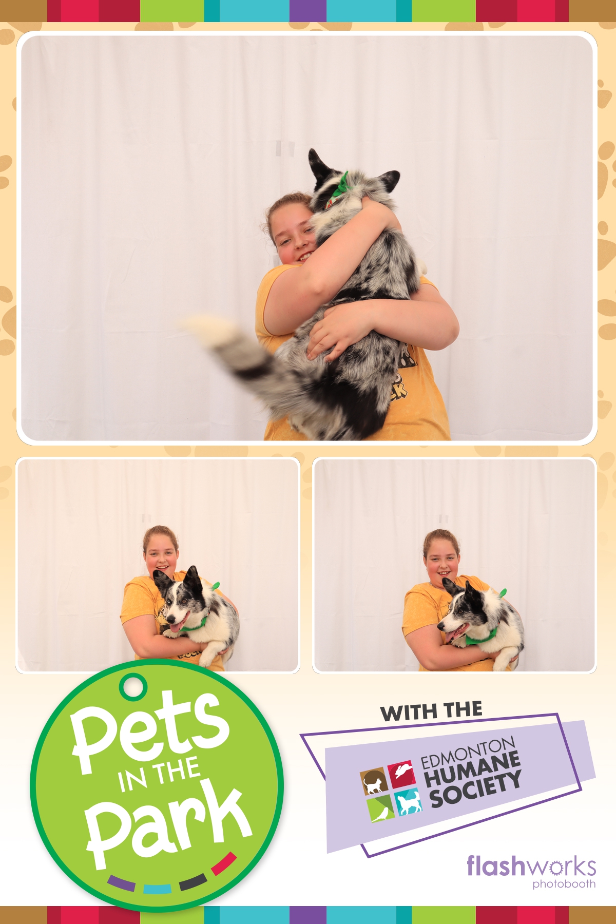 Edmonton Humane Society Pets in the Park | View more photos from the event at gallery.flashworksphotobooth.com/u/FlashworksPhotoboothInc/Edmonton-Humane-Society-Pets-in-the-Park
