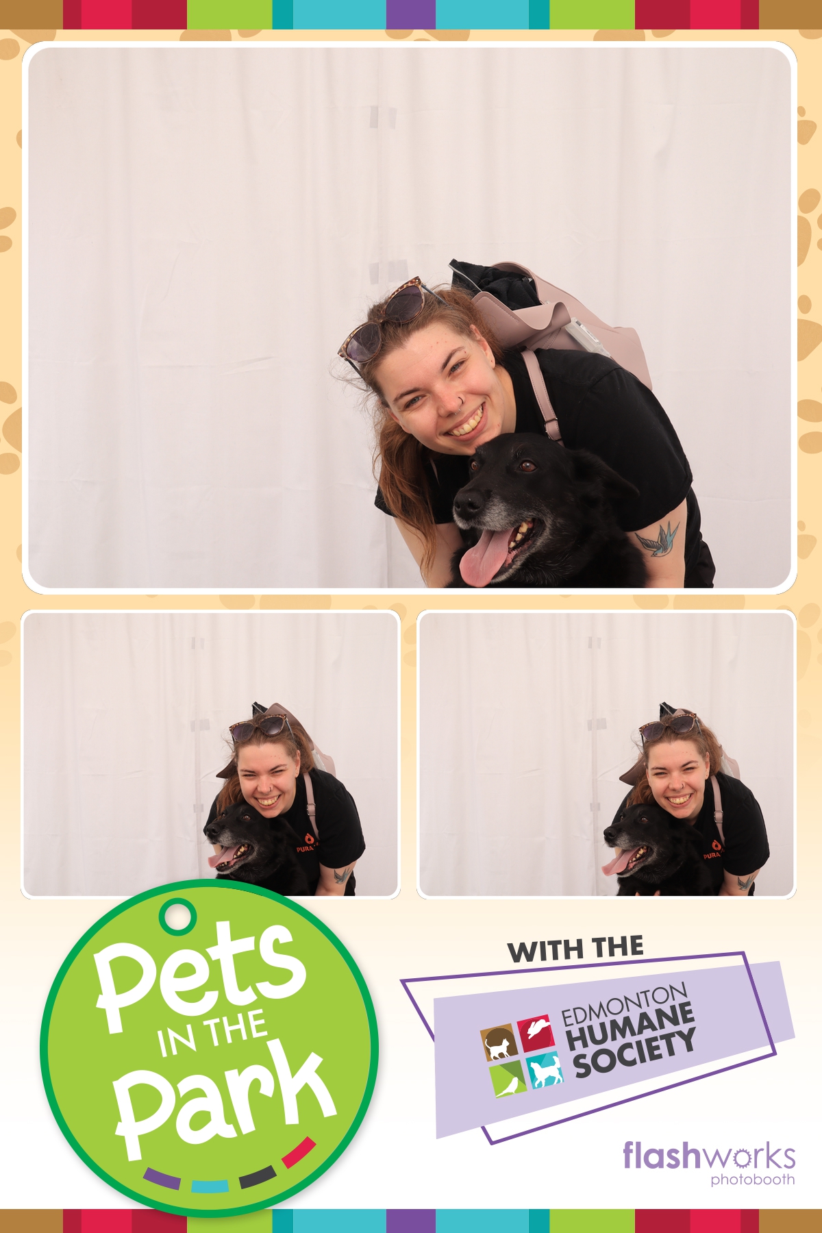 Edmonton Humane Society Pets in the Park | View more photos from the event at gallery.flashworksphotobooth.com/u/FlashworksPhotoboothInc/Edmonton-Humane-Society-Pets-in-the-Park