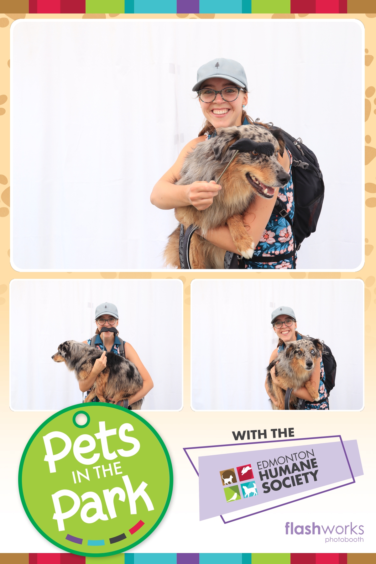 Edmonton Humane Society Pets in the Park | View more photos from the event at gallery.flashworksphotobooth.com/u/FlashworksPhotoboothInc/Edmonton-Humane-Society-Pets-in-the-Park