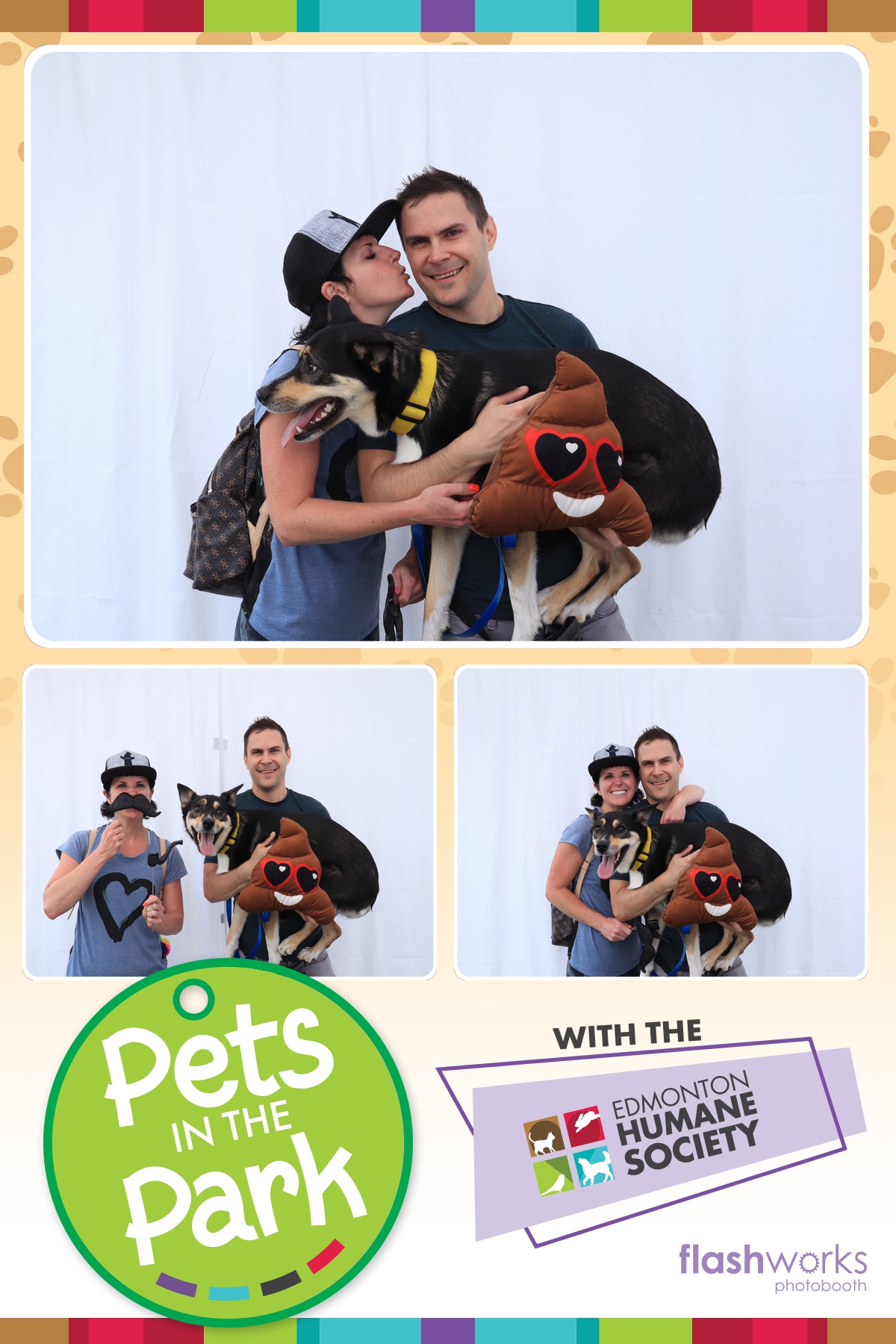 Edmonton Humane Society Pets in the Park | View more photos from the event at gallery.flashworksphotobooth.com/u/FlashworksPhotoboothInc/Edmonton-Humane-Society-Pets-in-the-Park