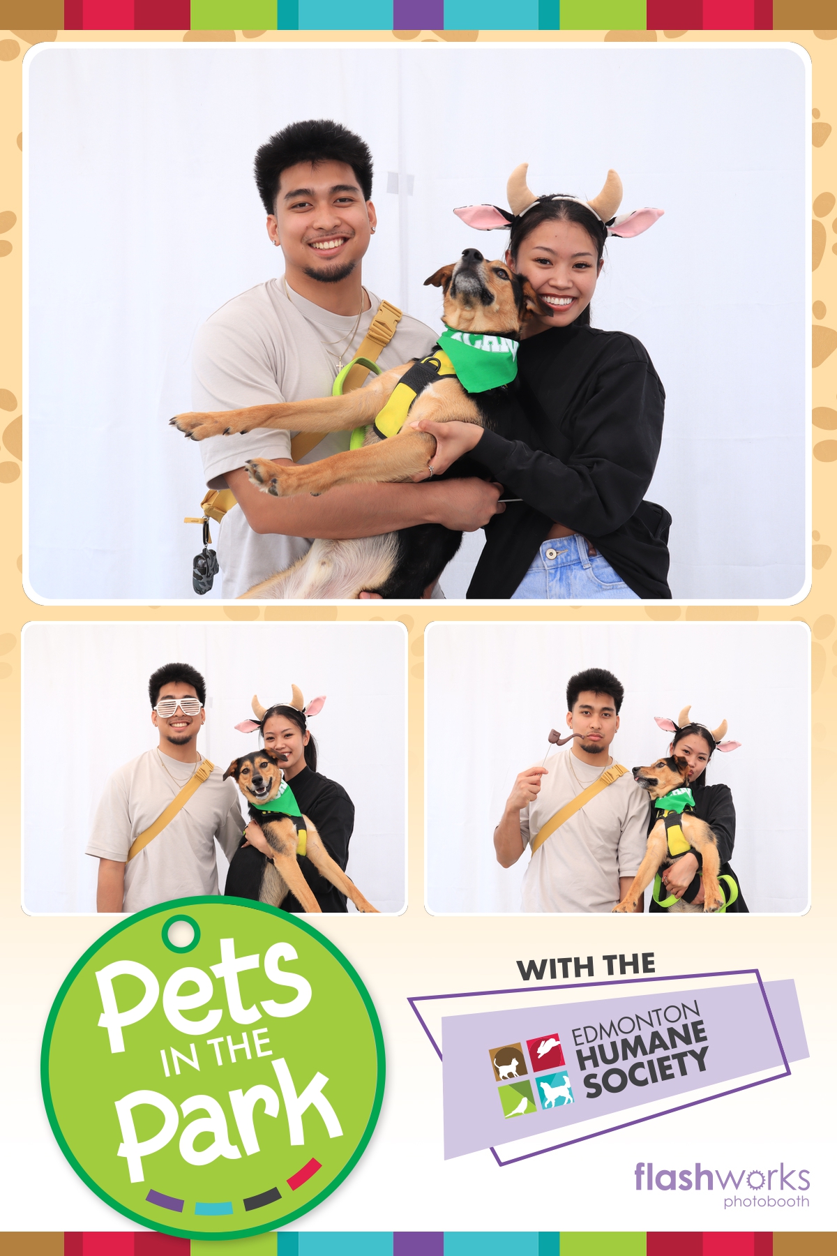 Edmonton Humane Society Pets in the Park | View more photos from the event at gallery.flashworksphotobooth.com/u/FlashworksPhotoboothInc/Edmonton-Humane-Society-Pets-in-the-Park