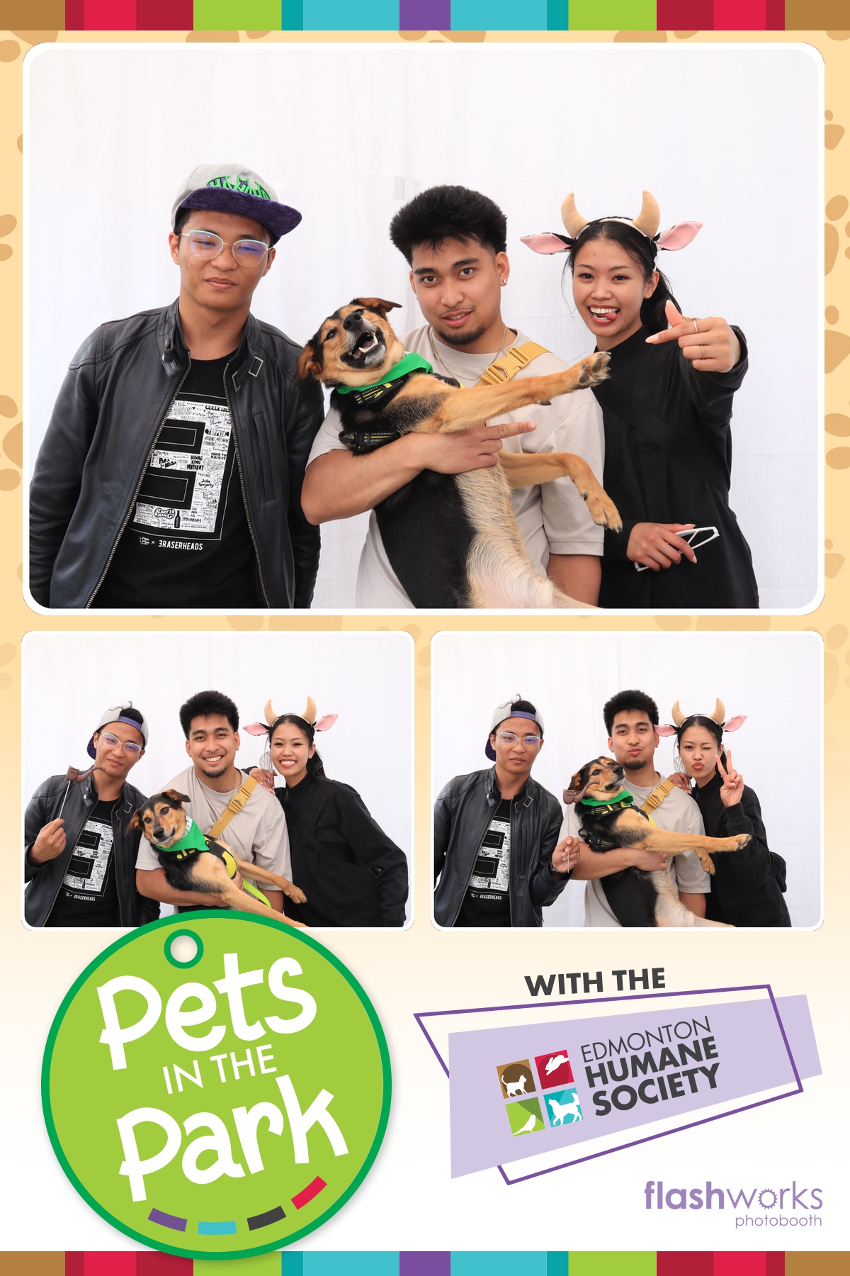 Edmonton Humane Society Pets in the Park | View more photos from the event at gallery.flashworksphotobooth.com/u/FlashworksPhotoboothInc/Edmonton-Humane-Society-Pets-in-the-Park