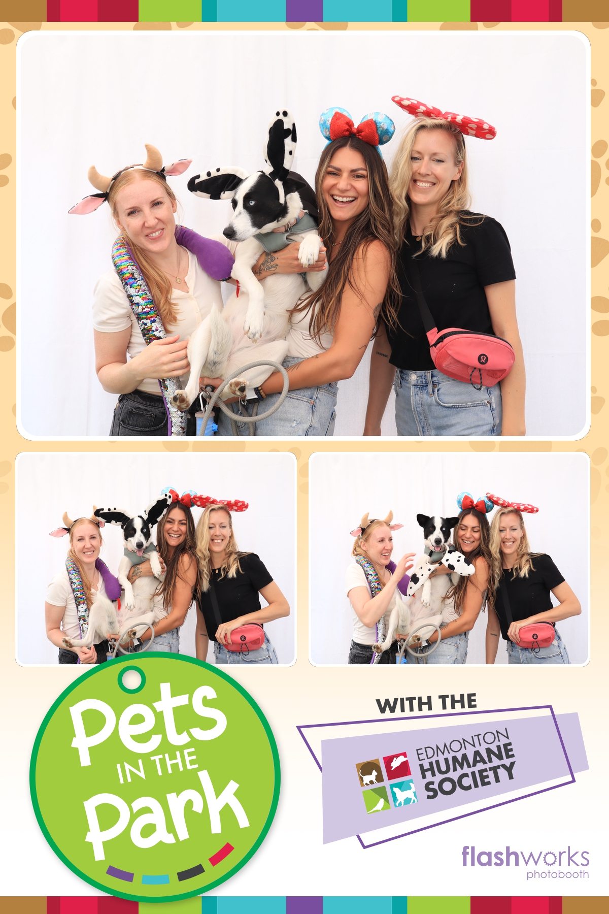 Edmonton Humane Society Pets in the Park | View more photos from the event at gallery.flashworksphotobooth.com/u/FlashworksPhotoboothInc/Edmonton-Humane-Society-Pets-in-the-Park