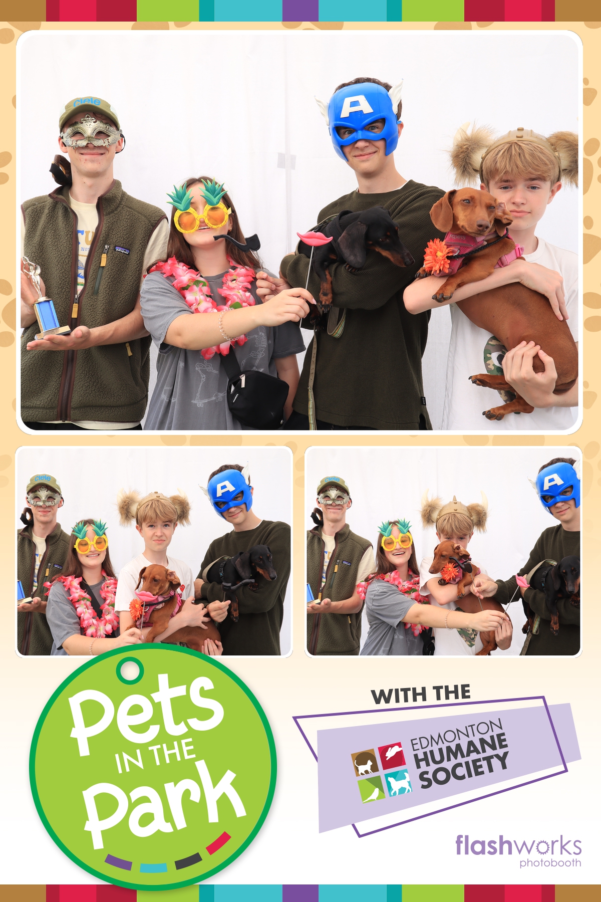 Edmonton Humane Society Pets in the Park | View more photos from the event at gallery.flashworksphotobooth.com/u/FlashworksPhotoboothInc/Edmonton-Humane-Society-Pets-in-the-Park
