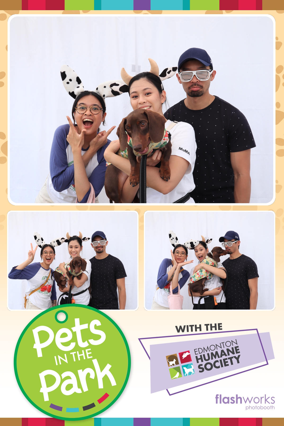 Edmonton Humane Society Pets in the Park | View more photos from the event at gallery.flashworksphotobooth.com/u/FlashworksPhotoboothInc/Edmonton-Humane-Society-Pets-in-the-Park