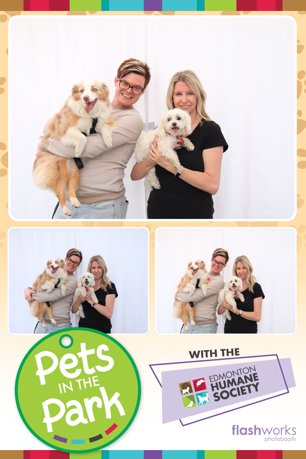 Edmonton Humane Society Pets in the Park | View more photos from the event at gallery.flashworksphotobooth.com/u/FlashworksPhotoboothInc/Edmonton-Humane-Society-Pets-in-the-Park