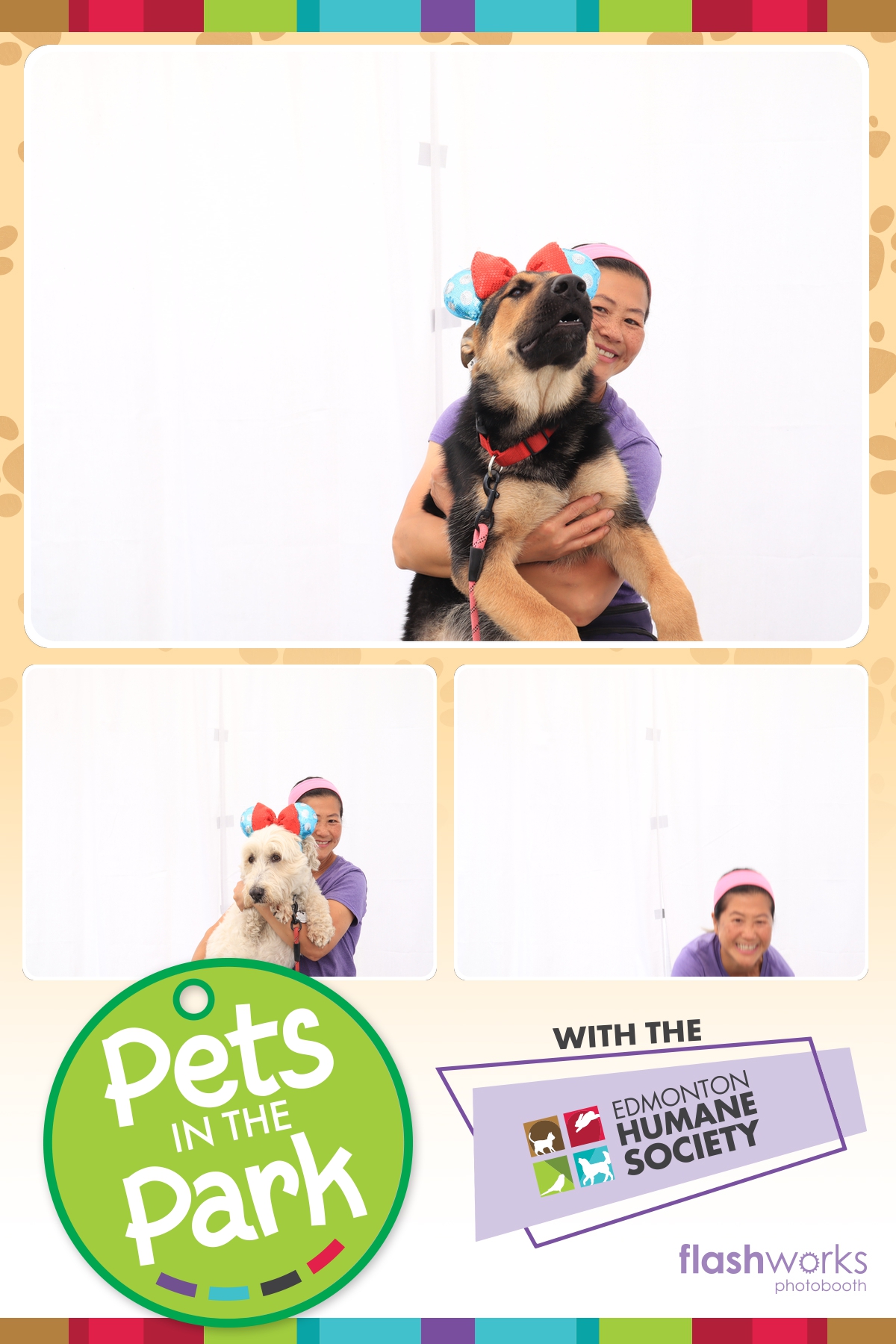 Edmonton Humane Society Pets in the Park | View more photos from the event at gallery.flashworksphotobooth.com/u/FlashworksPhotoboothInc/Edmonton-Humane-Society-Pets-in-the-Park