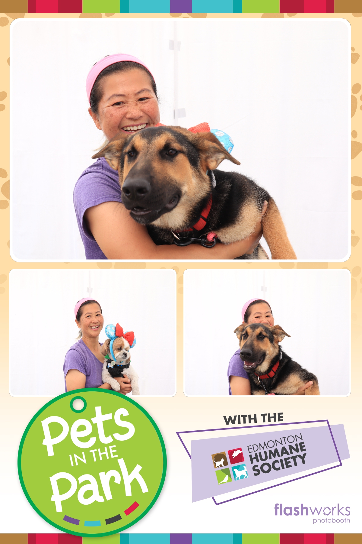 Edmonton Humane Society Pets in the Park | View more photos from the event at gallery.flashworksphotobooth.com/u/FlashworksPhotoboothInc/Edmonton-Humane-Society-Pets-in-the-Park