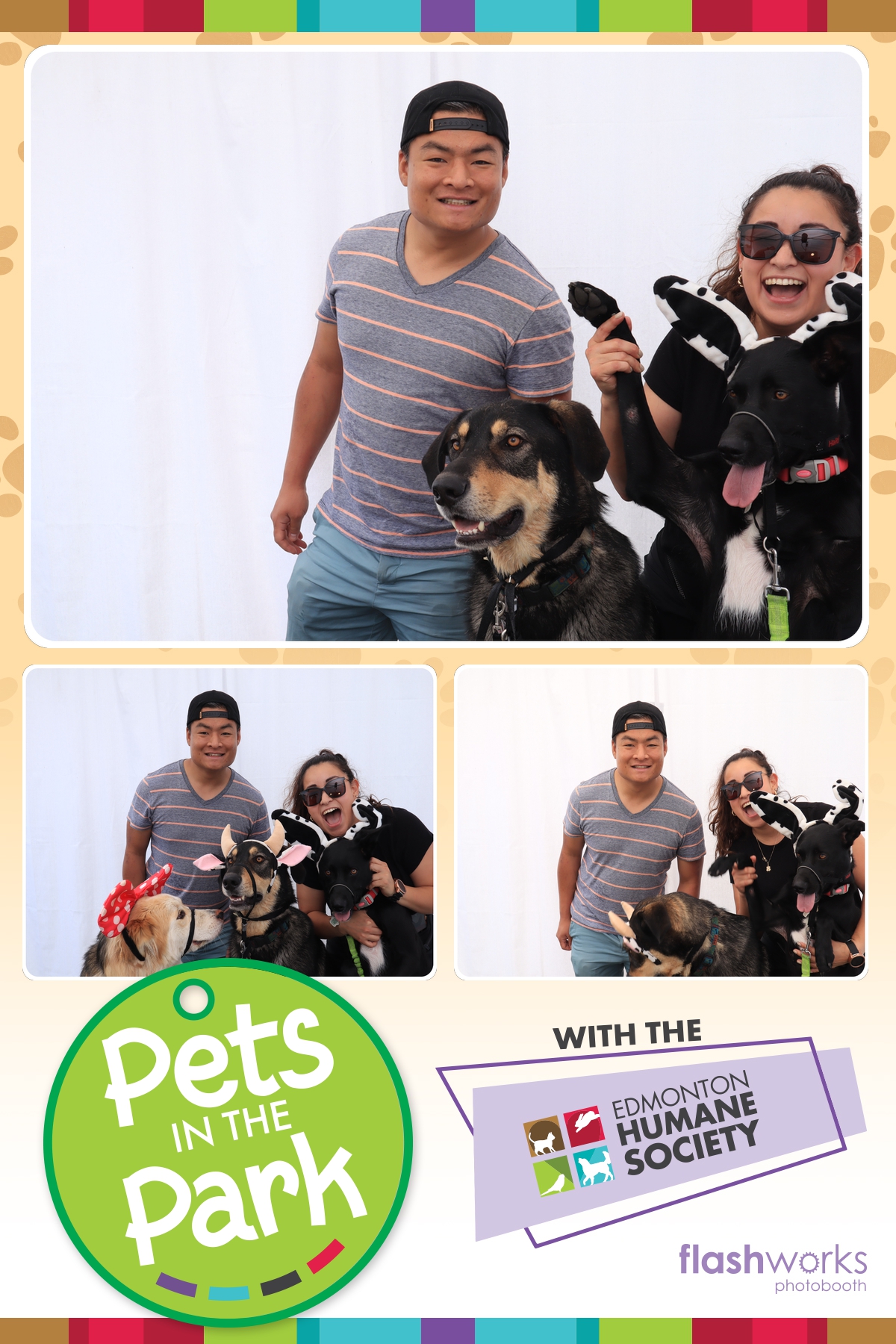 Edmonton Humane Society Pets in the Park | View more photos from the event at gallery.flashworksphotobooth.com/u/FlashworksPhotoboothInc/Edmonton-Humane-Society-Pets-in-the-Park