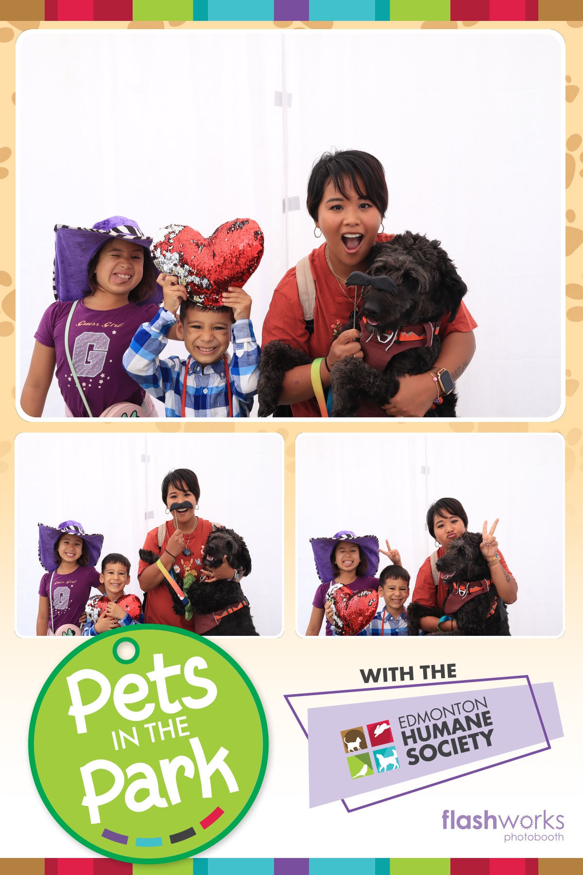 Edmonton Humane Society Pets in the Park | View more photos from the event at gallery.flashworksphotobooth.com/u/FlashworksPhotoboothInc/Edmonton-Humane-Society-Pets-in-the-Park