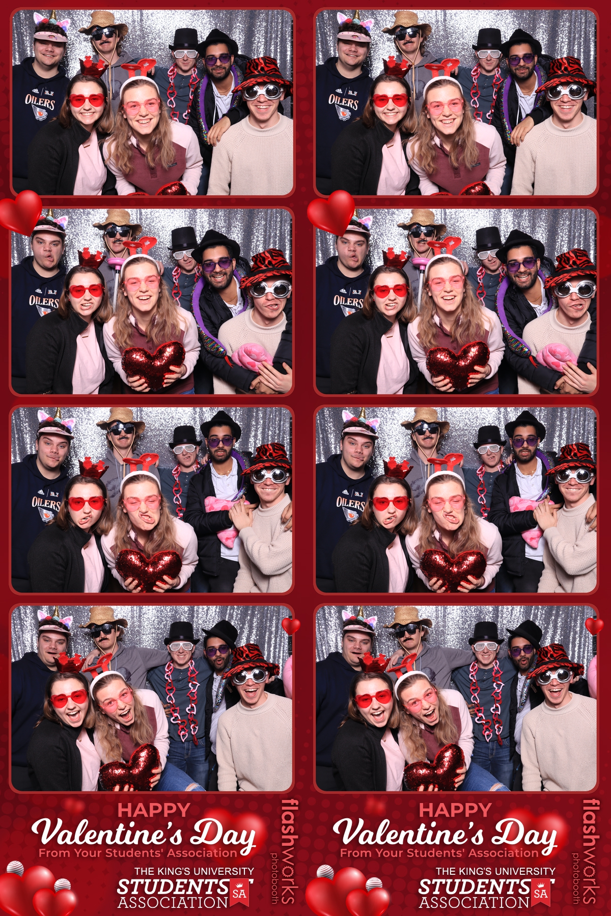 King's University Students' Association Valentine's Day Photo Booth | View more photos from the event at gallery.flashworksphotobooth.com/u/FlashworksPhotoboothInc/Kings-University-Students-Association-Valentines-Day-Photo-Booth