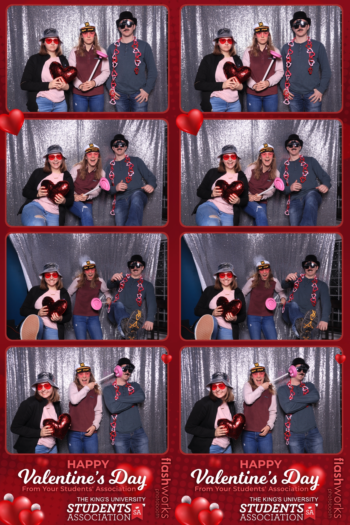 King's University Students' Association Valentine's Day Photo Booth | View more photos from the event at gallery.flashworksphotobooth.com/u/FlashworksPhotoboothInc/Kings-University-Students-Association-Valentines-Day-Photo-Booth