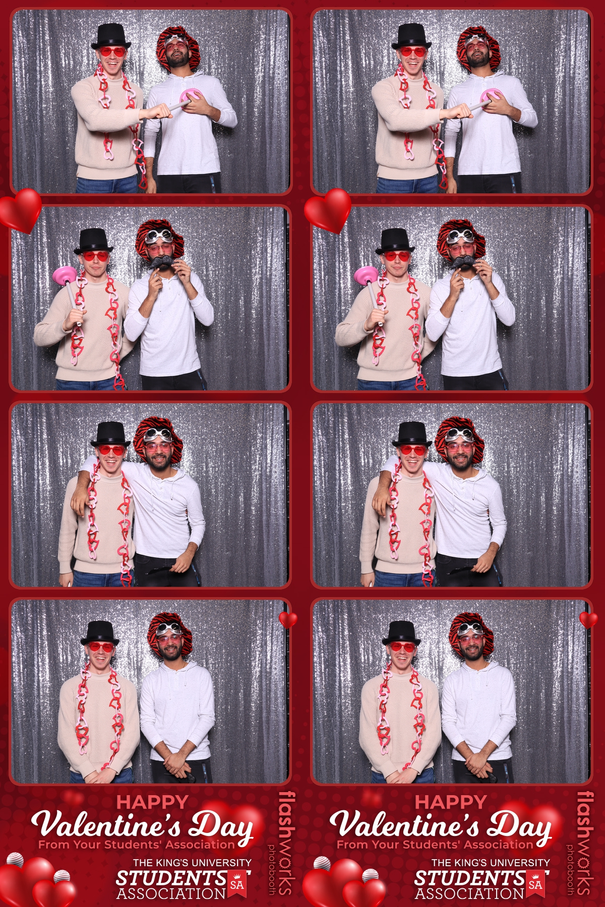 King's University Students' Association Valentine's Day Photo Booth | View more photos from the event at gallery.flashworksphotobooth.com/u/FlashworksPhotoboothInc/Kings-University-Students-Association-Valentines-Day-Photo-Booth