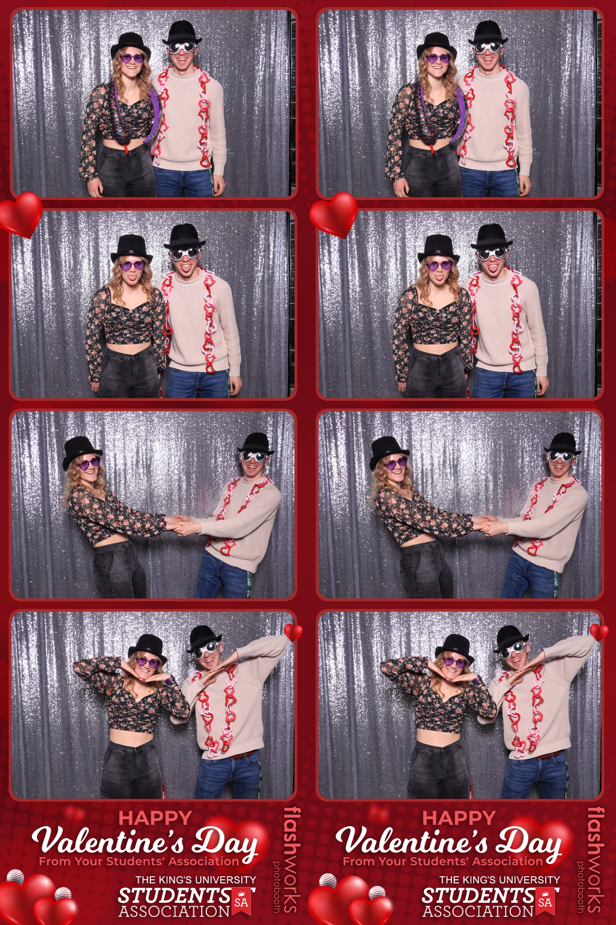 King's University Students' Association Valentine's Day Photo Booth | View more photos from the event at gallery.flashworksphotobooth.com/u/FlashworksPhotoboothInc/Kings-University-Students-Association-Valentines-Day-Photo-Booth