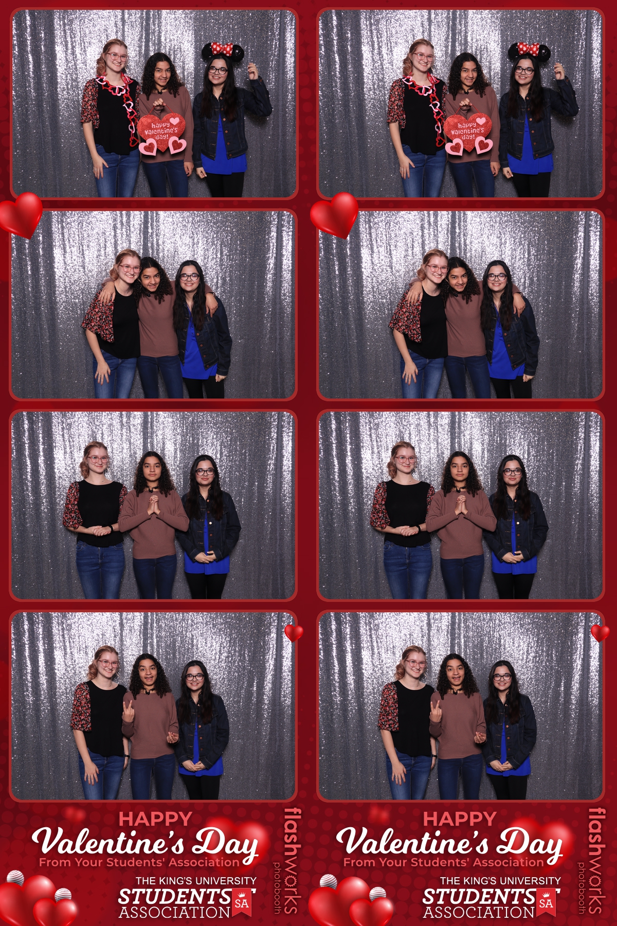 King's University Students' Association Valentine's Day Photo Booth | View more photos from the event at gallery.flashworksphotobooth.com/u/FlashworksPhotoboothInc/Kings-University-Students-Association-Valentines-Day-Photo-Booth