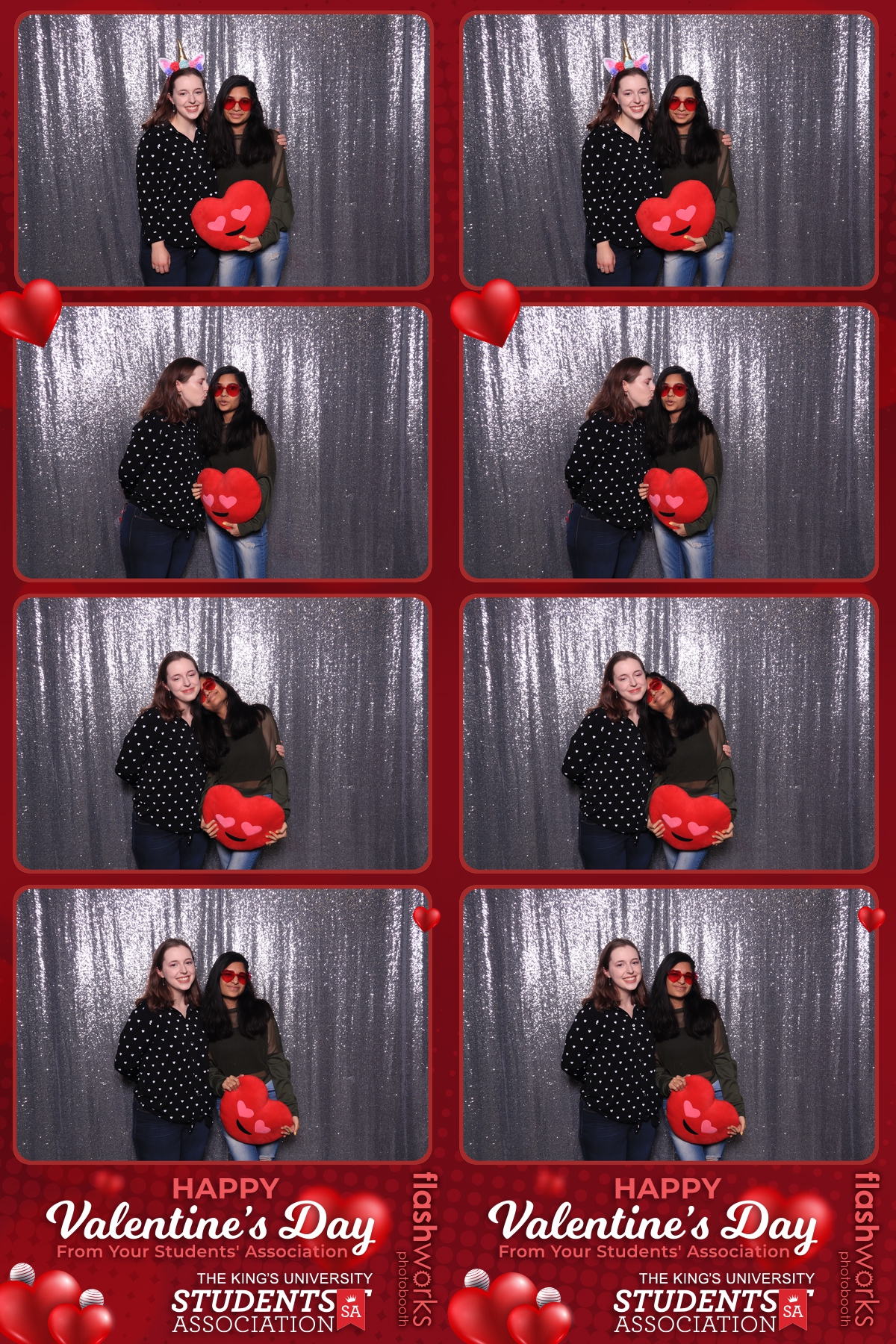 King's University Students' Association Valentine's Day Photo Booth | View more photos from the event at gallery.flashworksphotobooth.com/u/FlashworksPhotoboothInc/Kings-University-Students-Association-Valentines-Day-Photo-Booth