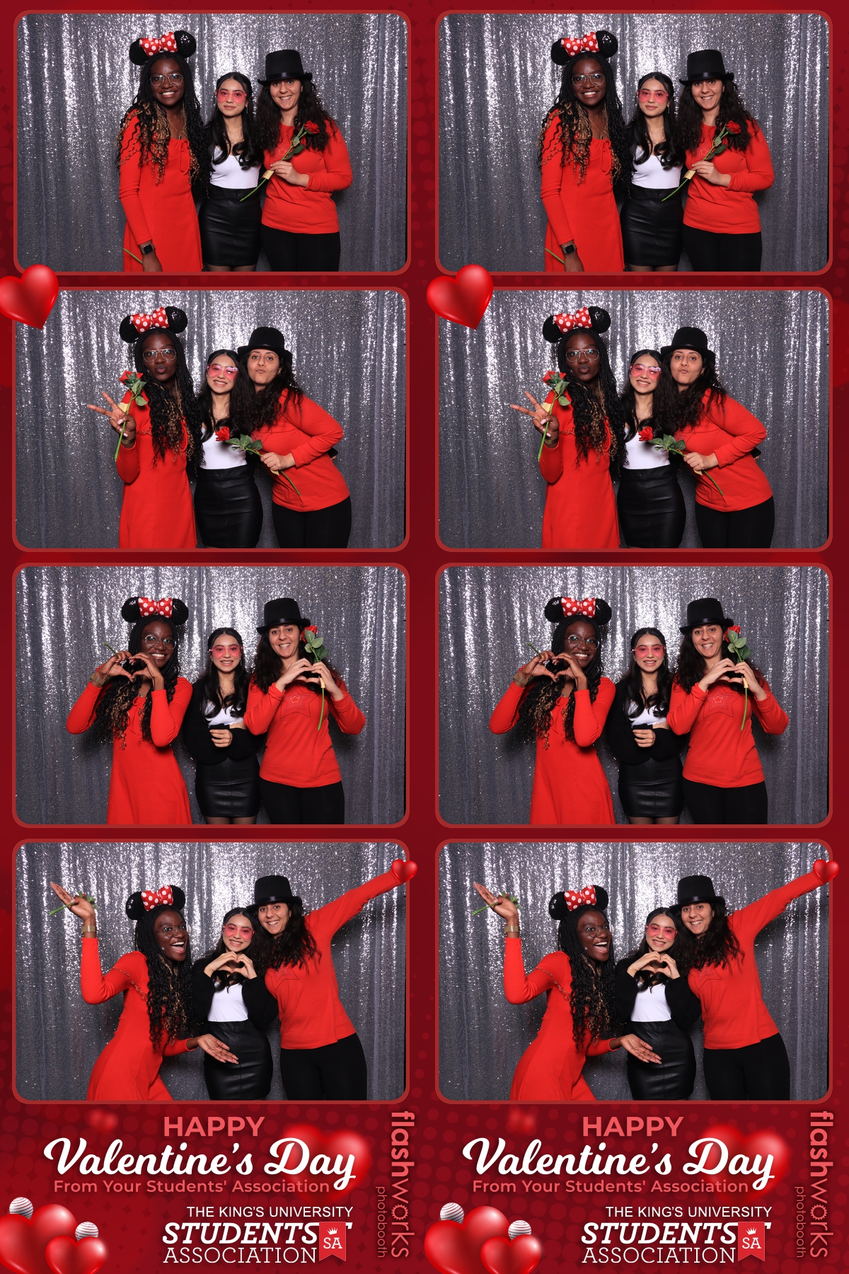 King's University Students' Association Valentine's Day Photo Booth | View more photos from the event at gallery.flashworksphotobooth.com/u/FlashworksPhotoboothInc/Kings-University-Students-Association-Valentines-Day-Photo-Booth