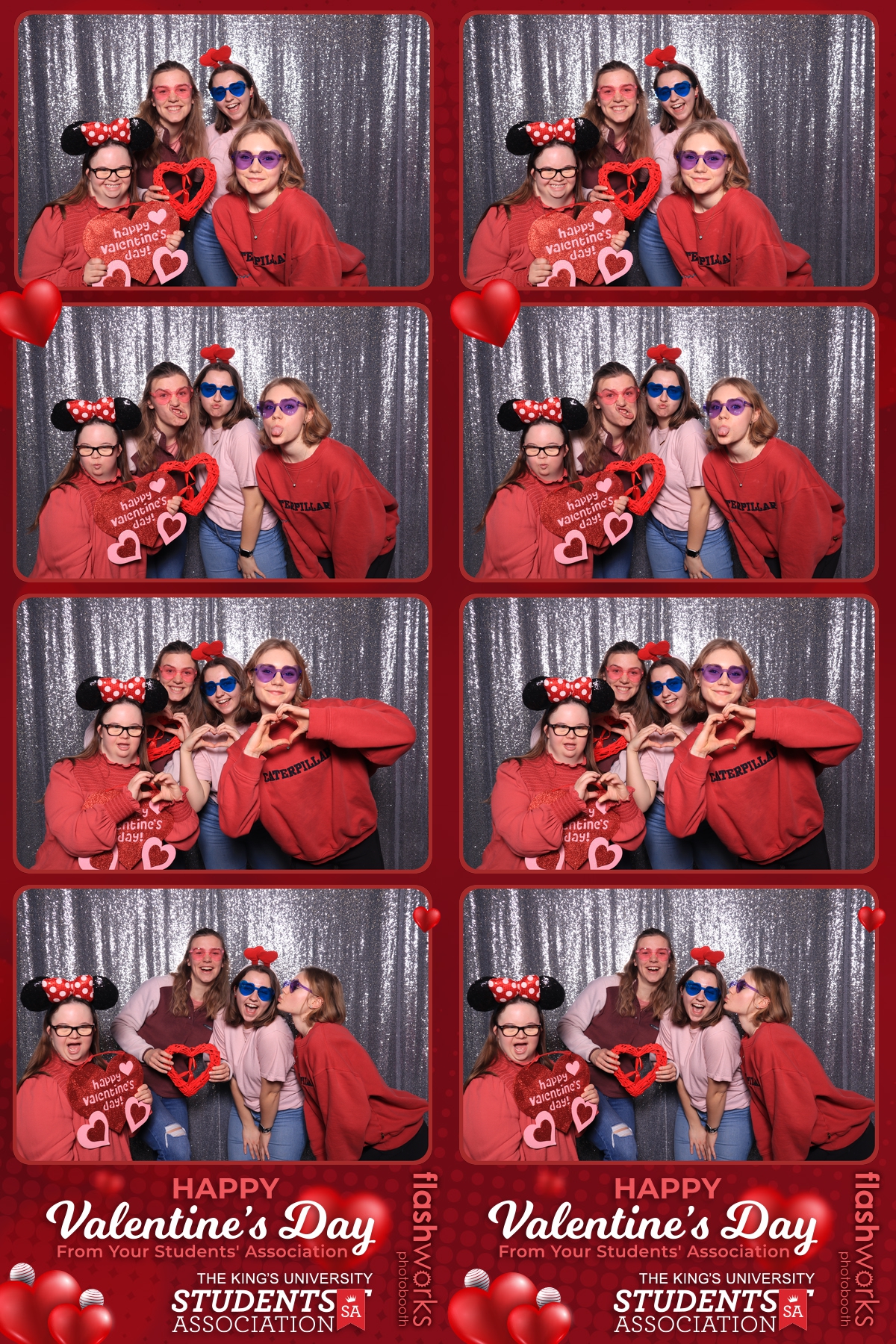 King's University Students' Association Valentine's Day Photo Booth | View more photos from the event at gallery.flashworksphotobooth.com/u/FlashworksPhotoboothInc/Kings-University-Students-Association-Valentines-Day-Photo-Booth