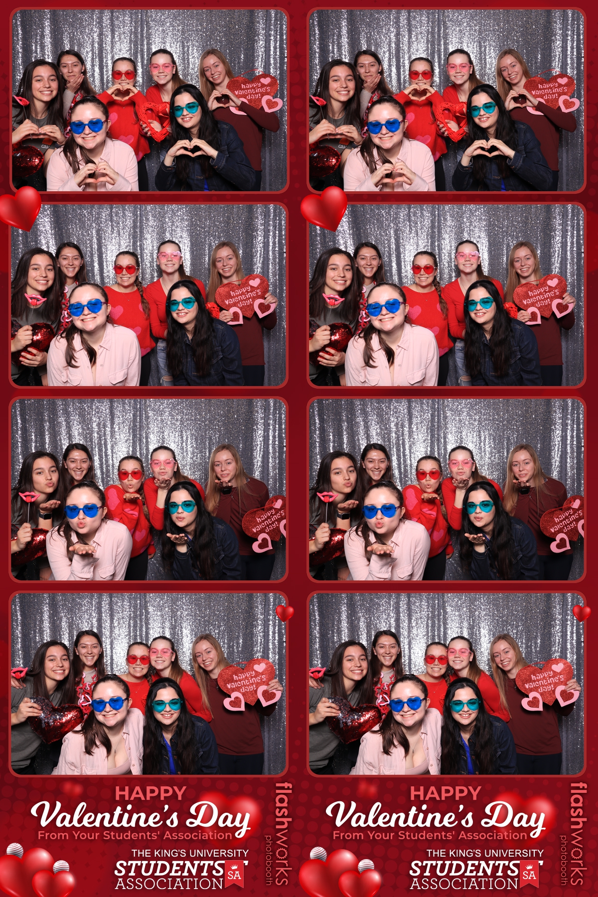 King's University Students' Association Valentine's Day Photo Booth | View more photos from the event at gallery.flashworksphotobooth.com/u/FlashworksPhotoboothInc/Kings-University-Students-Association-Valentines-Day-Photo-Booth