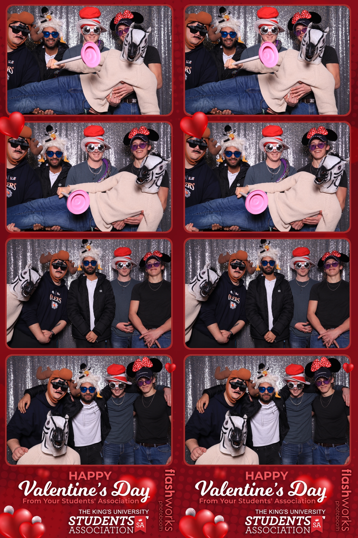 King's University Students' Association Valentine's Day Photo Booth | View more photos from the event at gallery.flashworksphotobooth.com/u/FlashworksPhotoboothInc/Kings-University-Students-Association-Valentines-Day-Photo-Booth