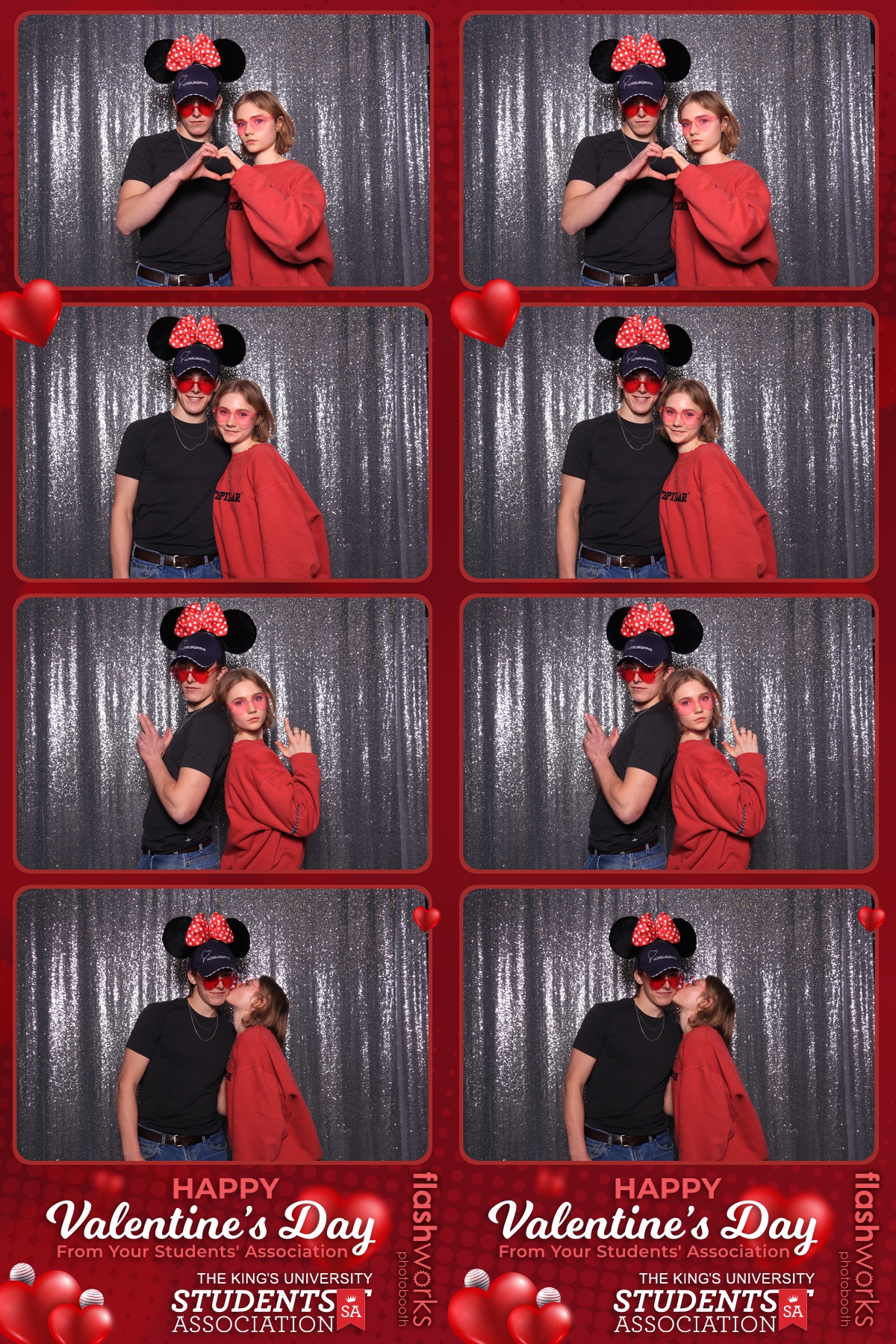King's University Students' Association Valentine's Day Photo Booth | View more photos from the event at gallery.flashworksphotobooth.com/u/FlashworksPhotoboothInc/Kings-University-Students-Association-Valentines-Day-Photo-Booth