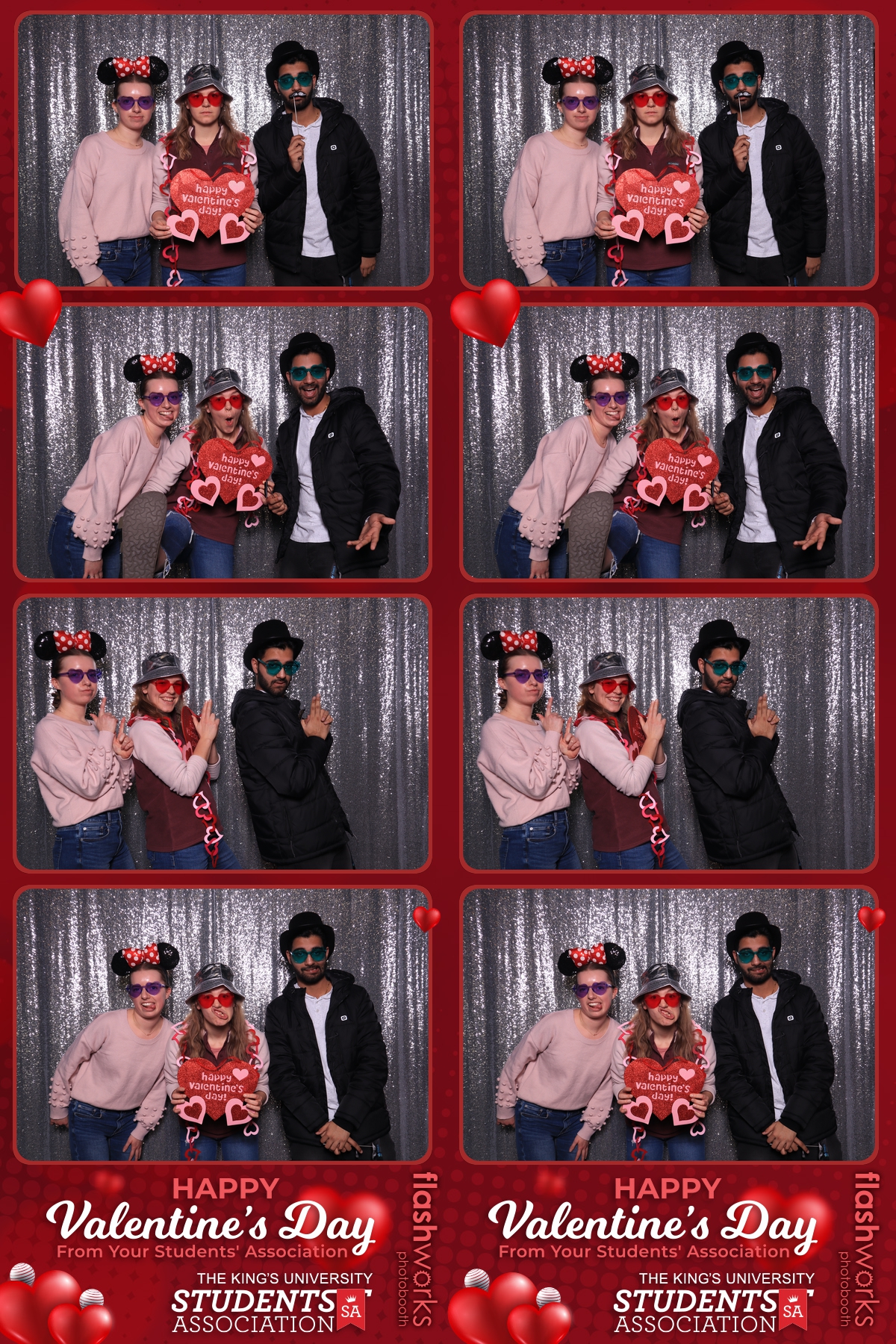 King's University Students' Association Valentine's Day Photo Booth | View more photos from the event at gallery.flashworksphotobooth.com/u/FlashworksPhotoboothInc/Kings-University-Students-Association-Valentines-Day-Photo-Booth