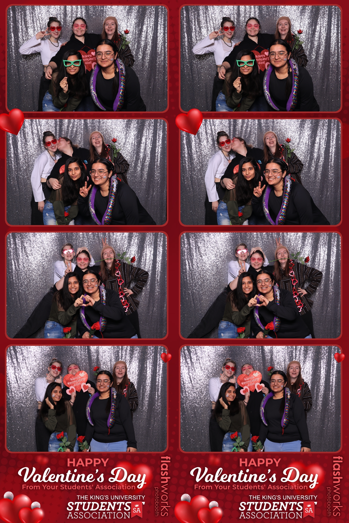 King's University Students' Association Valentine's Day Photo Booth | View more photos from the event at gallery.flashworksphotobooth.com/u/FlashworksPhotoboothInc/Kings-University-Students-Association-Valentines-Day-Photo-Booth