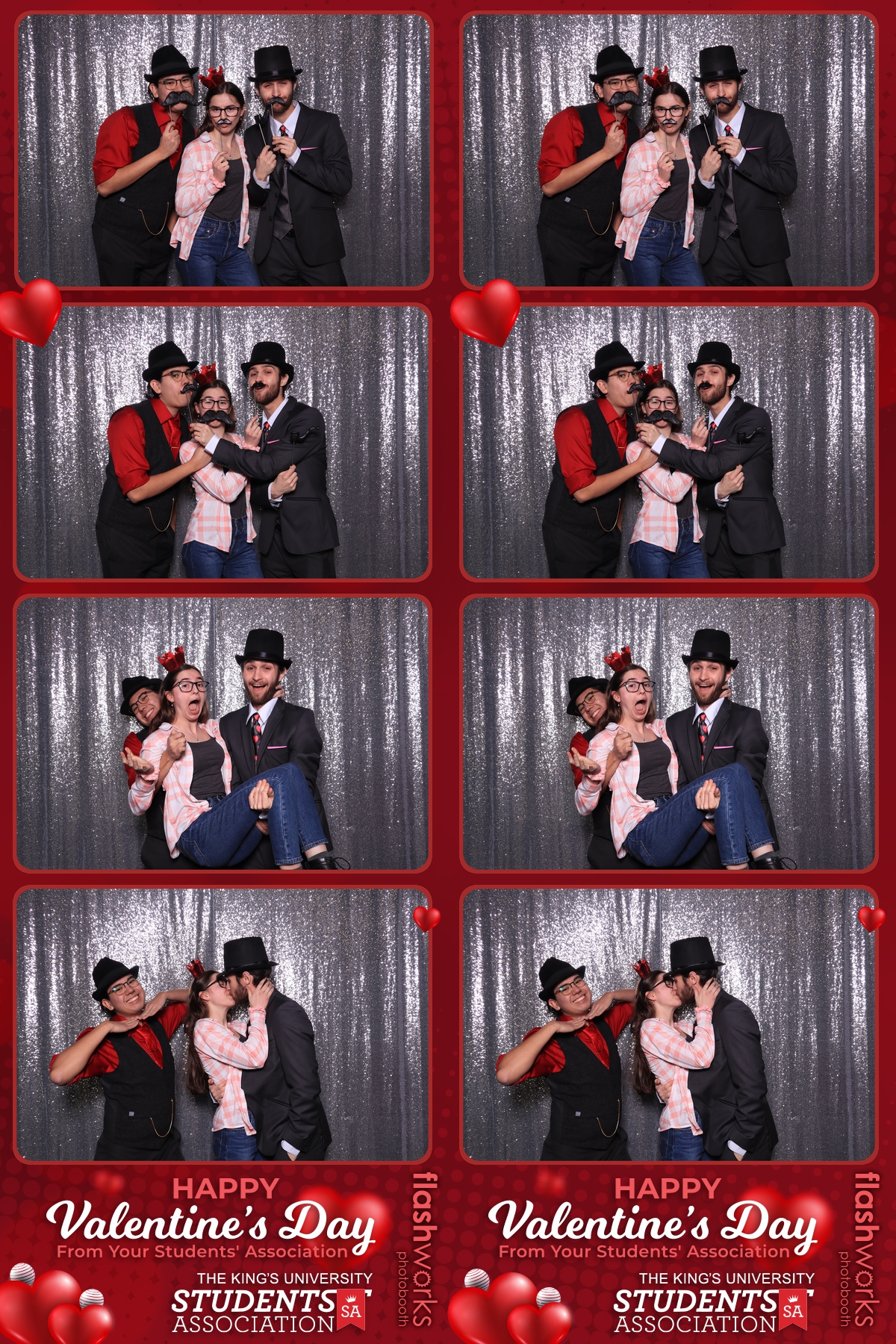 King's University Students' Association Valentine's Day Photo Booth | View more photos from the event at gallery.flashworksphotobooth.com/u/FlashworksPhotoboothInc/Kings-University-Students-Association-Valentines-Day-Photo-Booth