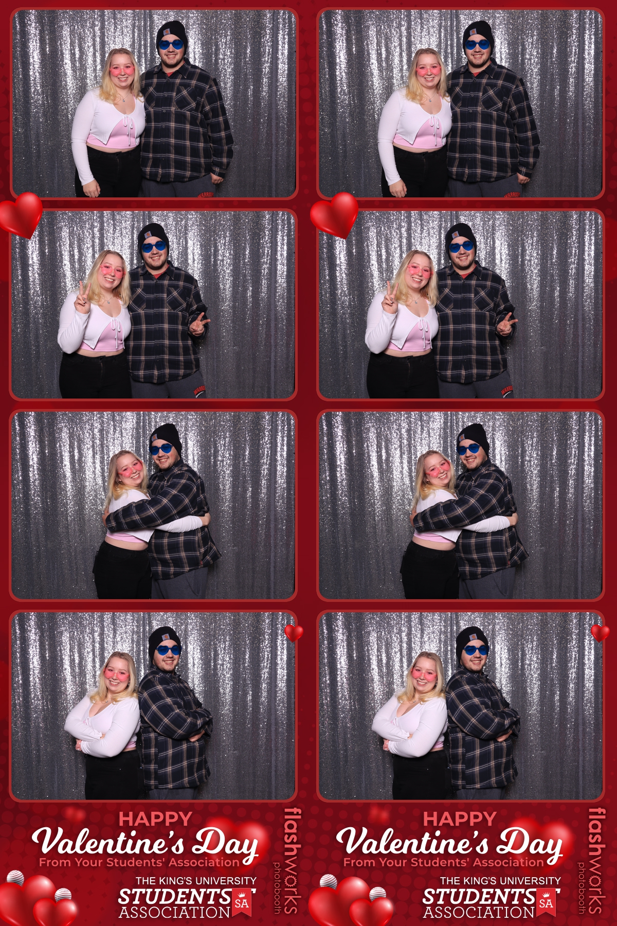 King's University Students' Association Valentine's Day Photo Booth | View more photos from the event at gallery.flashworksphotobooth.com/u/FlashworksPhotoboothInc/Kings-University-Students-Association-Valentines-Day-Photo-Booth