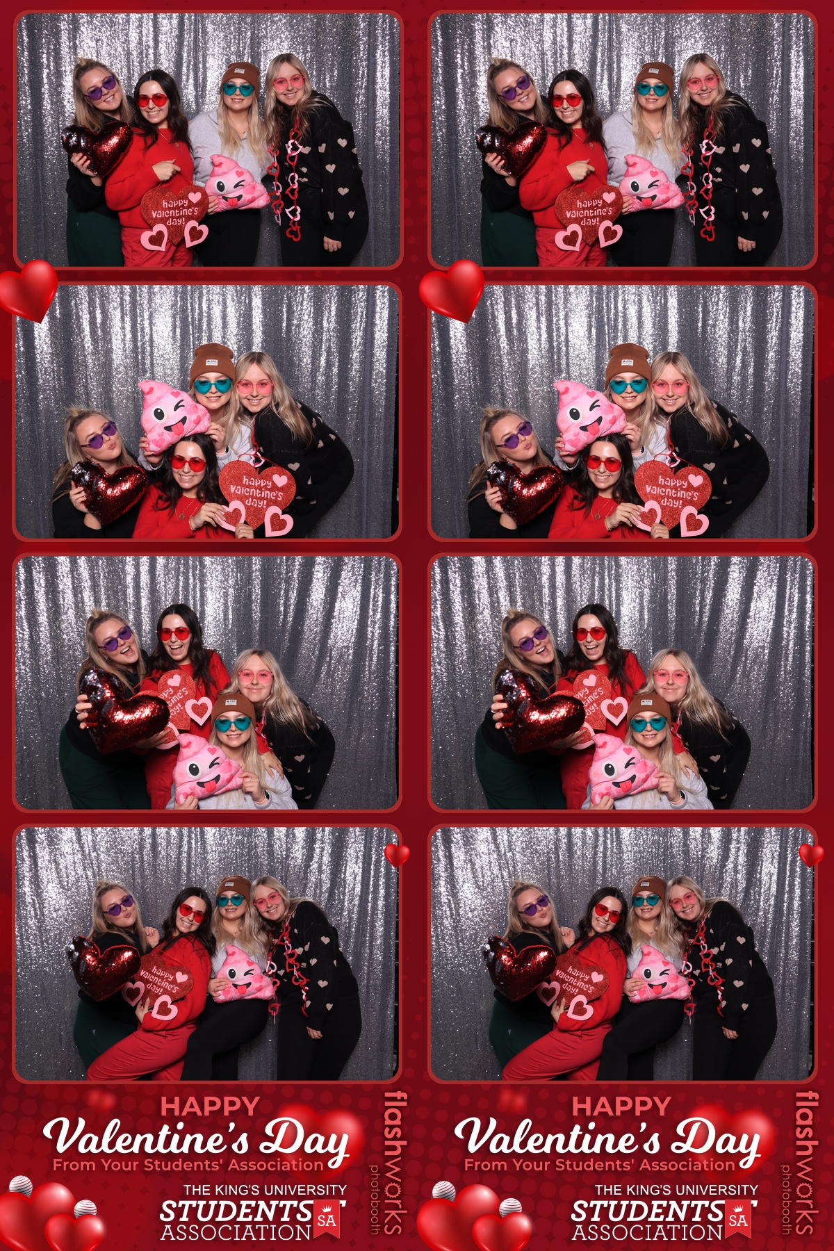 King's University Students' Association Valentine's Day Photo Booth | View more photos from the event at gallery.flashworksphotobooth.com/u/FlashworksPhotoboothInc/Kings-University-Students-Association-Valentines-Day-Photo-Booth