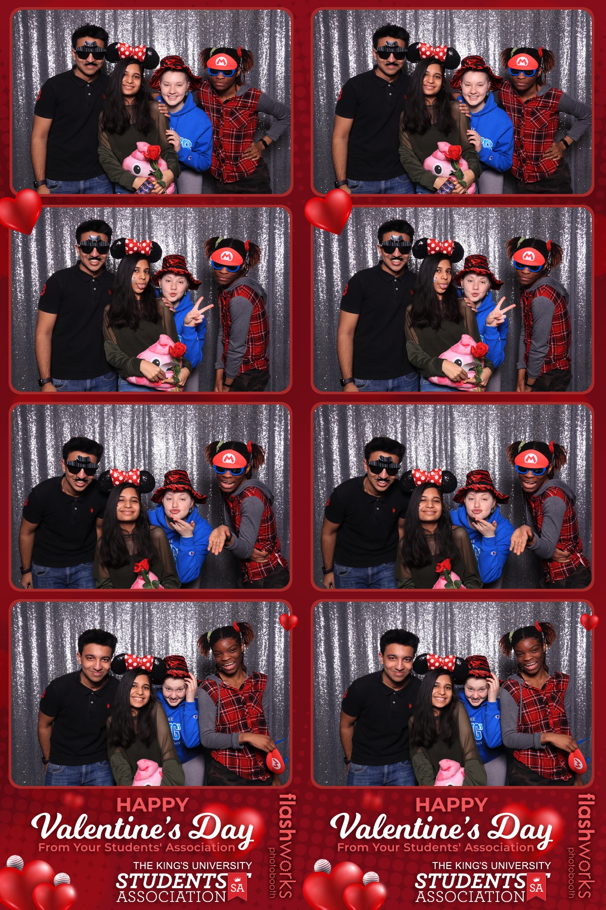 King's University Students' Association Valentine's Day Photo Booth | View more photos from the event at gallery.flashworksphotobooth.com/u/FlashworksPhotoboothInc/Kings-University-Students-Association-Valentines-Day-Photo-Booth