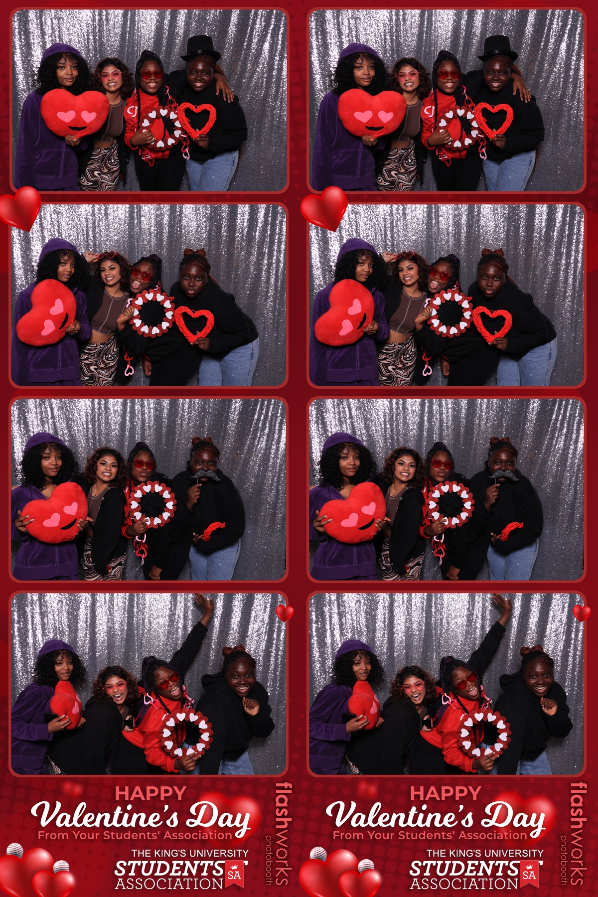 King's University Students' Association Valentine's Day Photo Booth | View more photos from the event at gallery.flashworksphotobooth.com/u/FlashworksPhotoboothInc/Kings-University-Students-Association-Valentines-Day-Photo-Booth